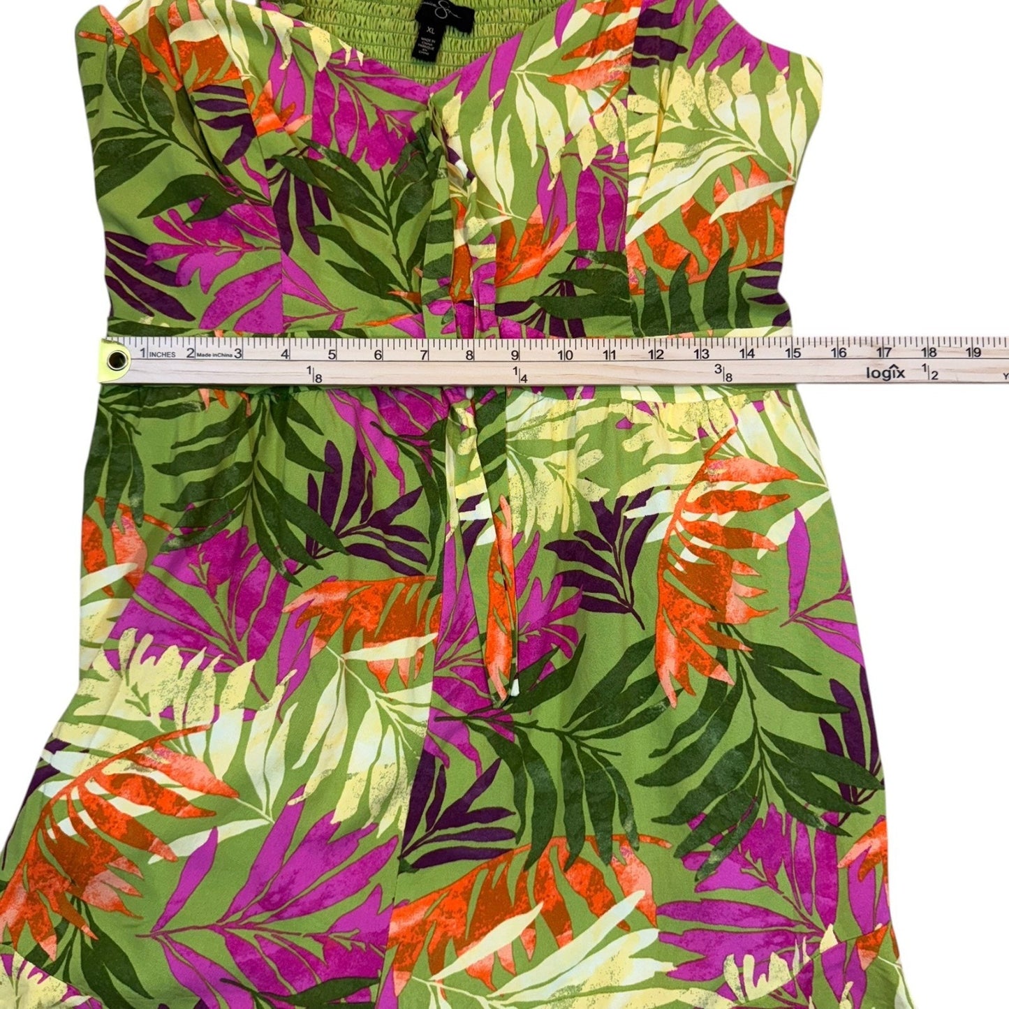 NEW Jessica Simpson Women's Size XL Spaghetti Strap Summer Laiya Romper