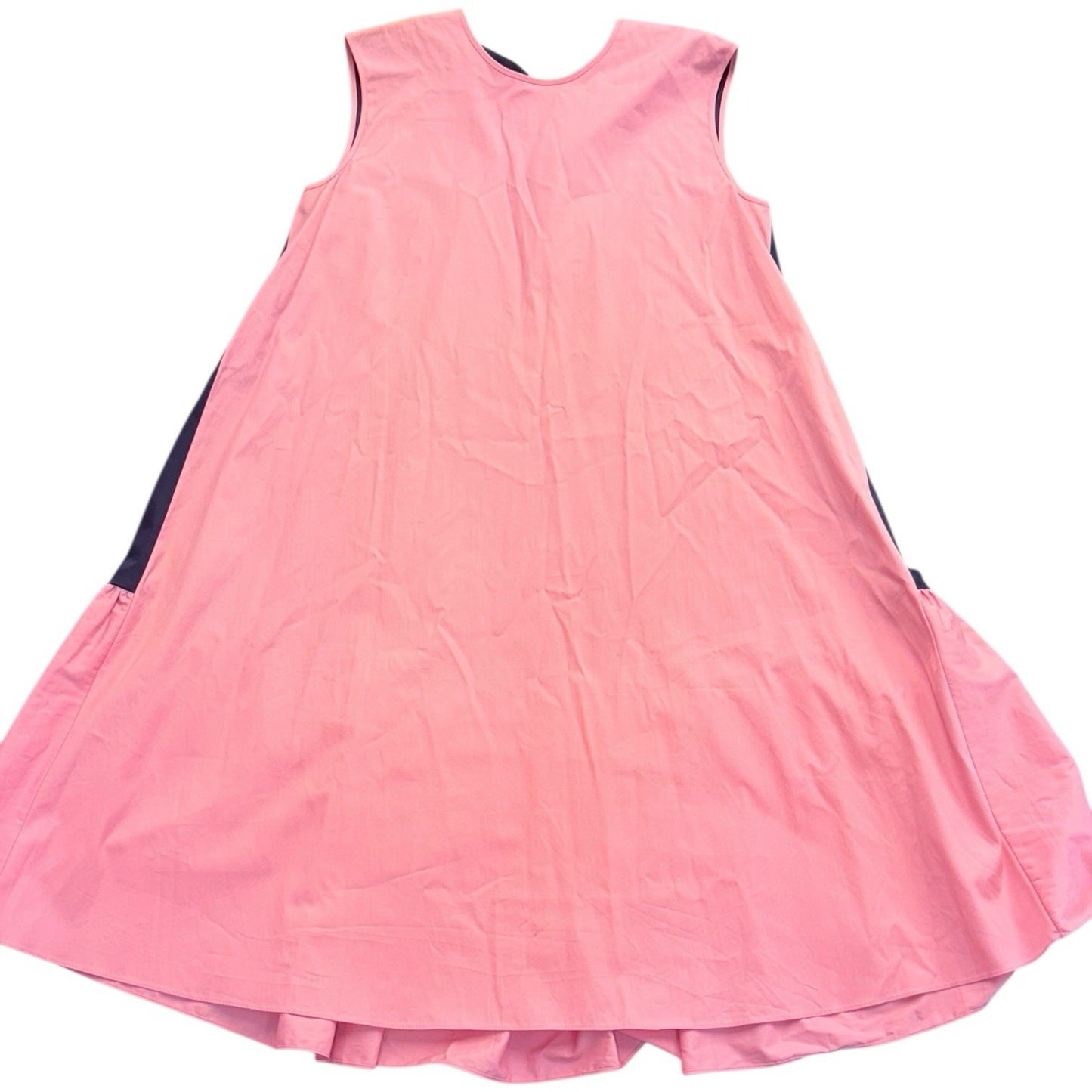 Roksandra Fuji Cotton-poplin Mini Shift Dress In Flamingo Midnight $620 Size 6 Women's