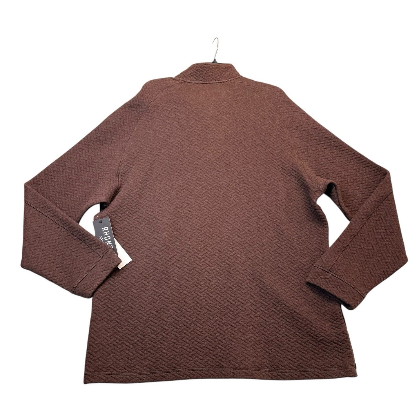 Rhone Weekender Pullover Men’s NWT Brown Heather Small 2XL $138