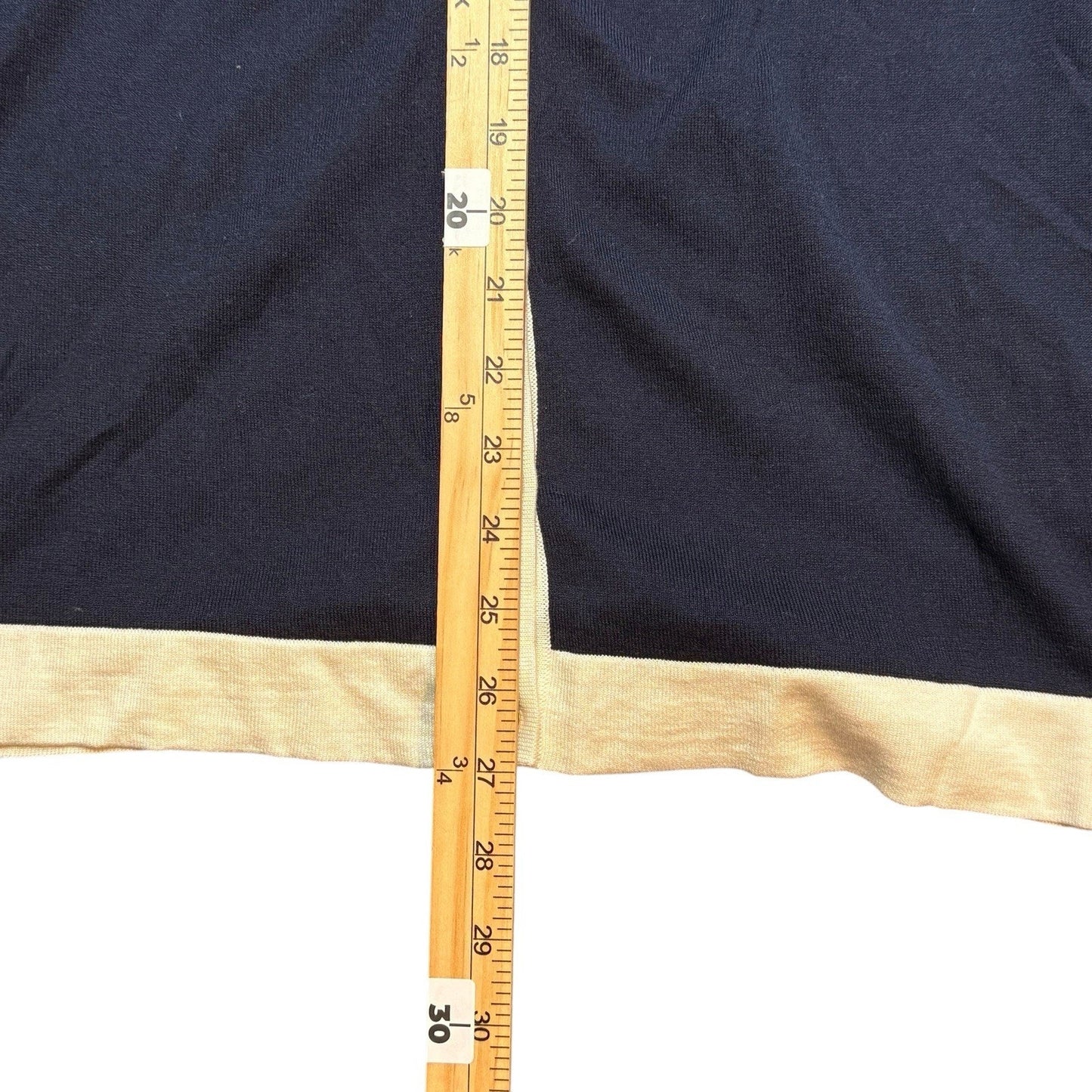 Doncaster Collection Women’s Black Cardigan & Tank Set Size Small Trim Gold Women's