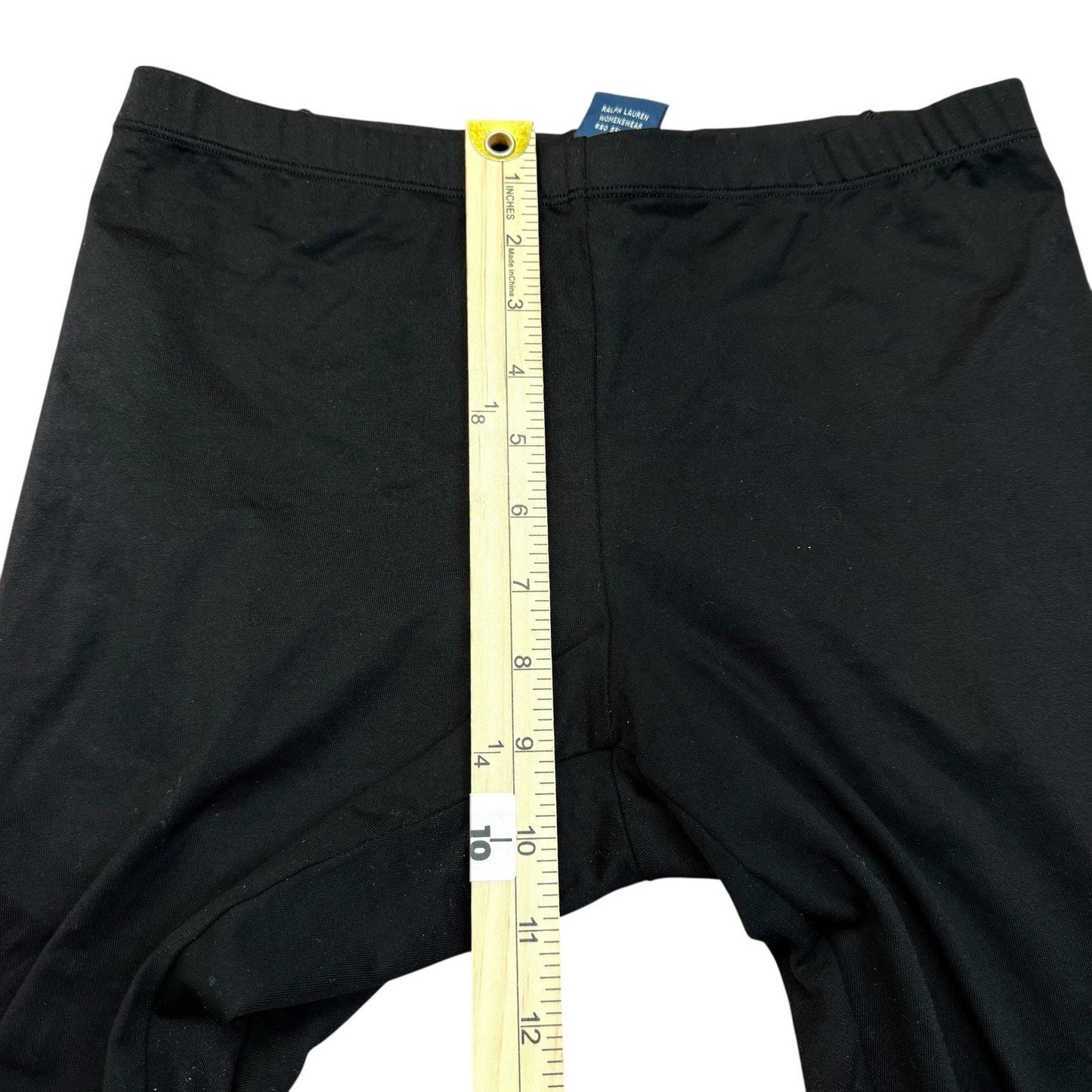 Women's Vintage Polo Sport Ralph Lauren Black Track Set Top Pants USA S