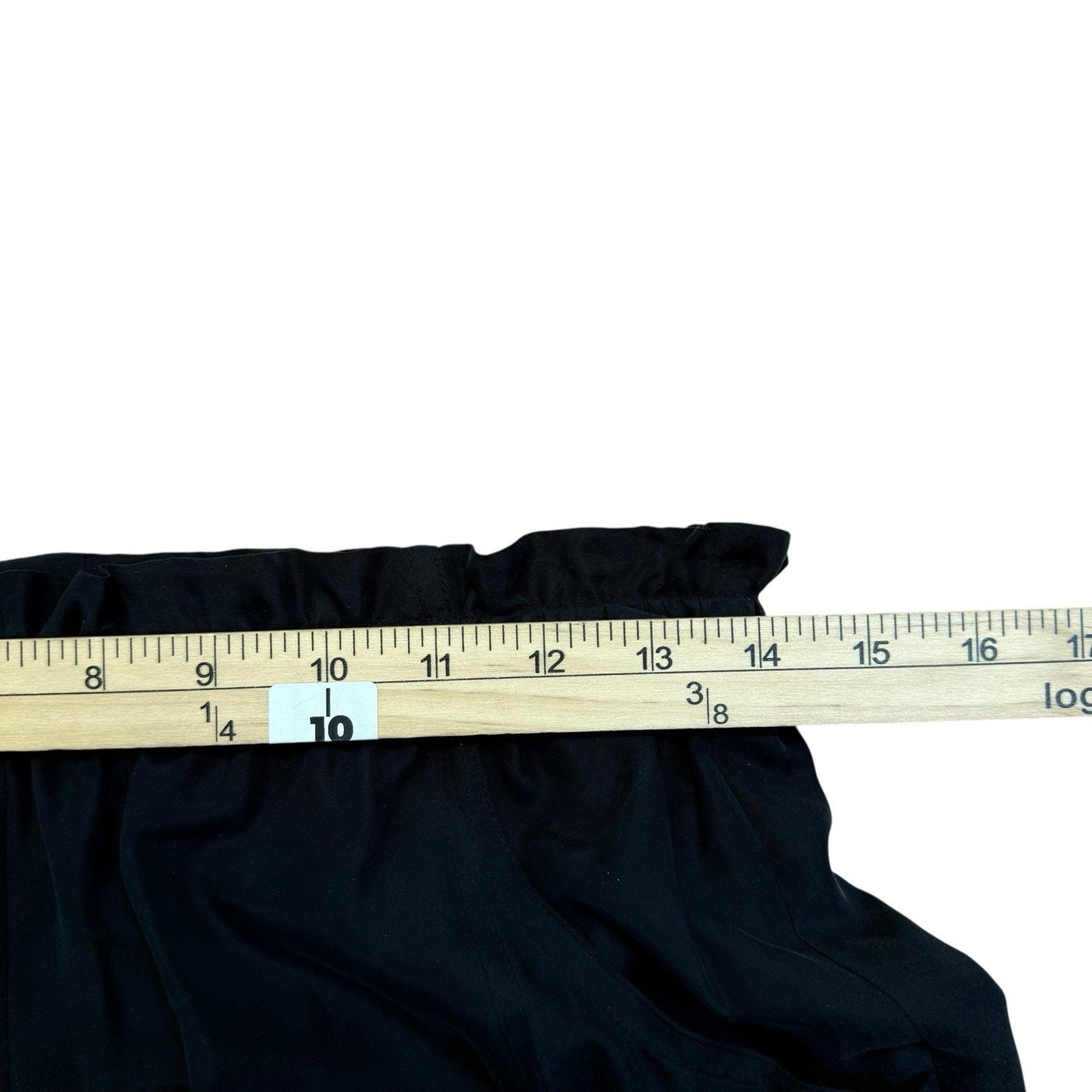 Doncaster Black 100% Silk Wide Leg Pants XS Elastic Waist Luxury Women's
