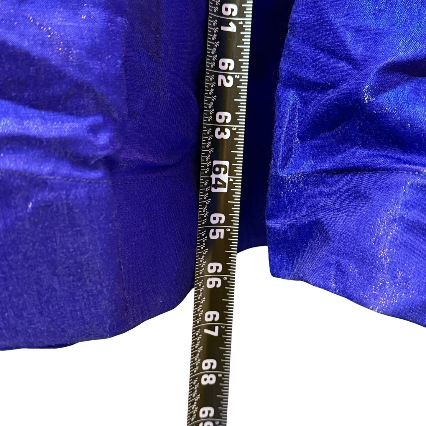 La Femme Women’s Size 12 Royal Blue Two-Piece Beaded Formal Prom Dress Long Gown