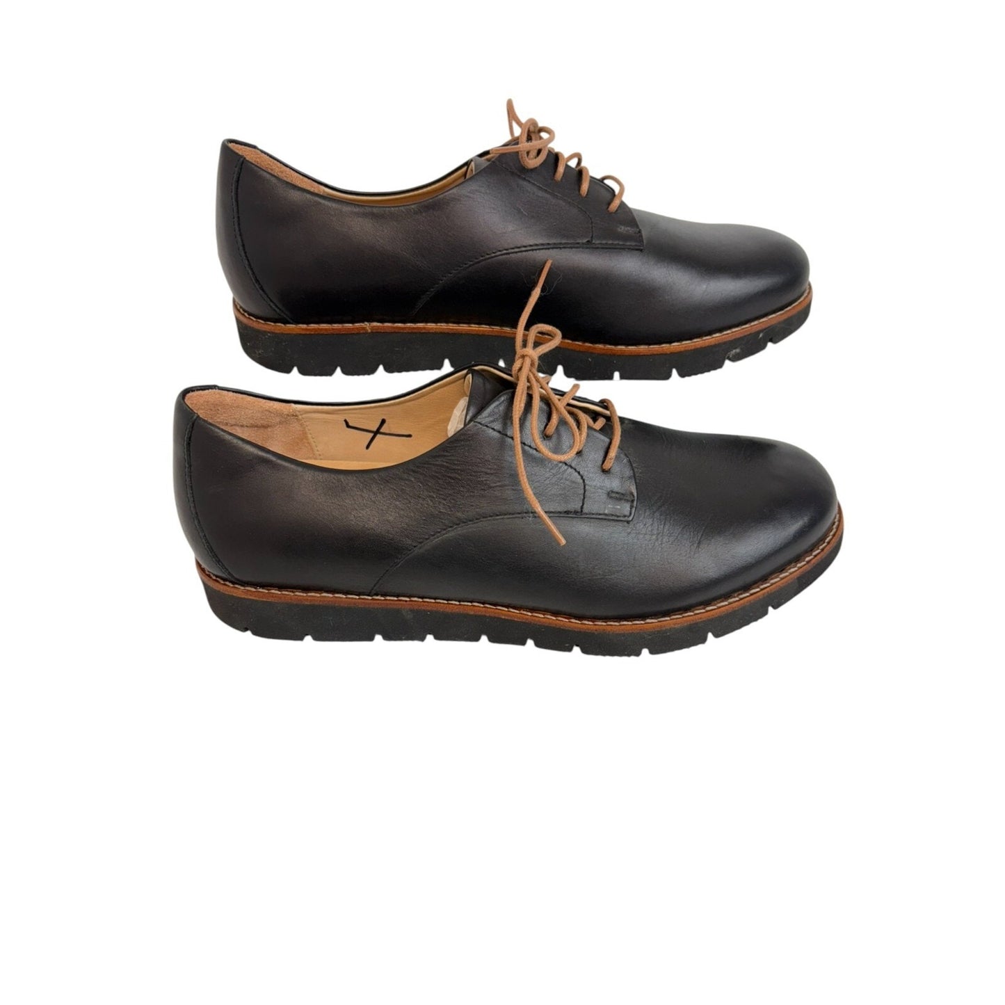 Samuel Hubbard Men's Founder Oxford Size 10 Black European Leather Vibram Shoes