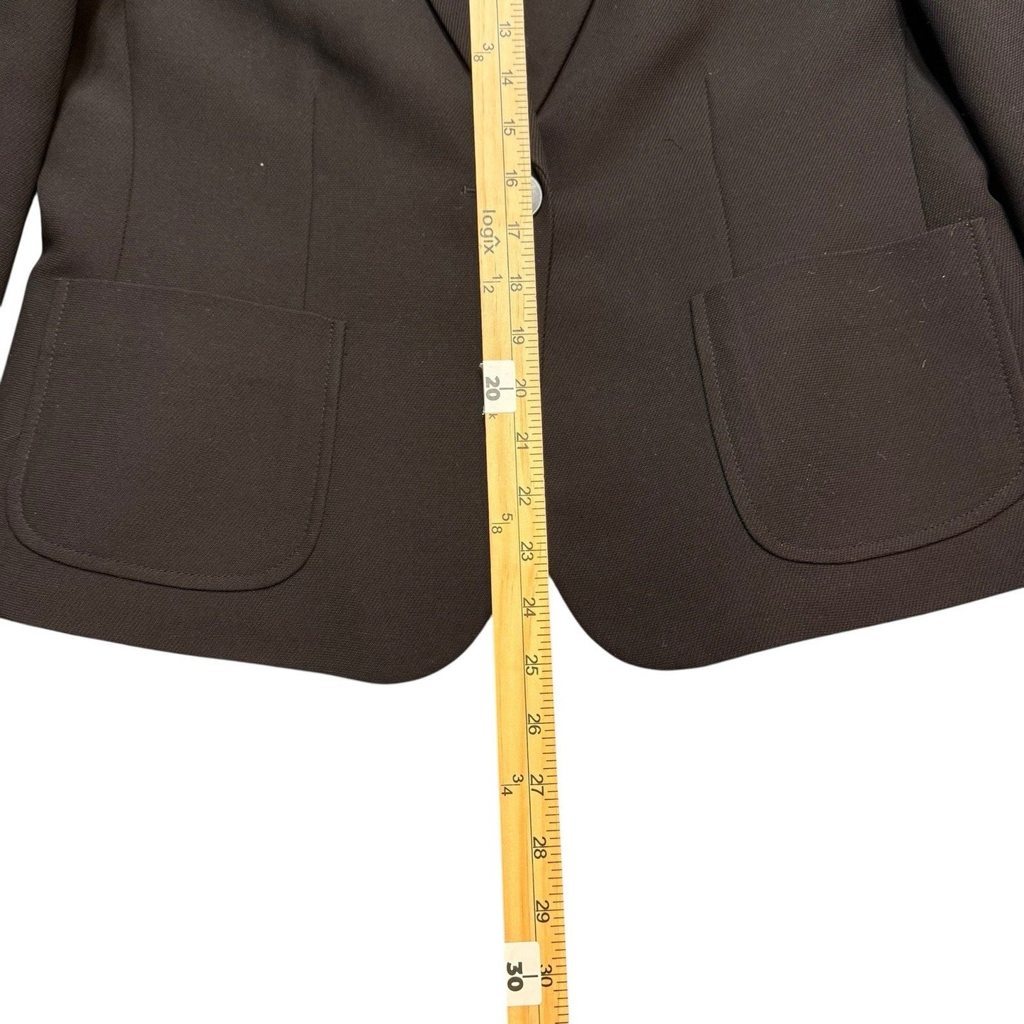 Anne Klein Women’s Brown Skirt Suit, Set Size 10 Blazer & Skirt Lined Leopard