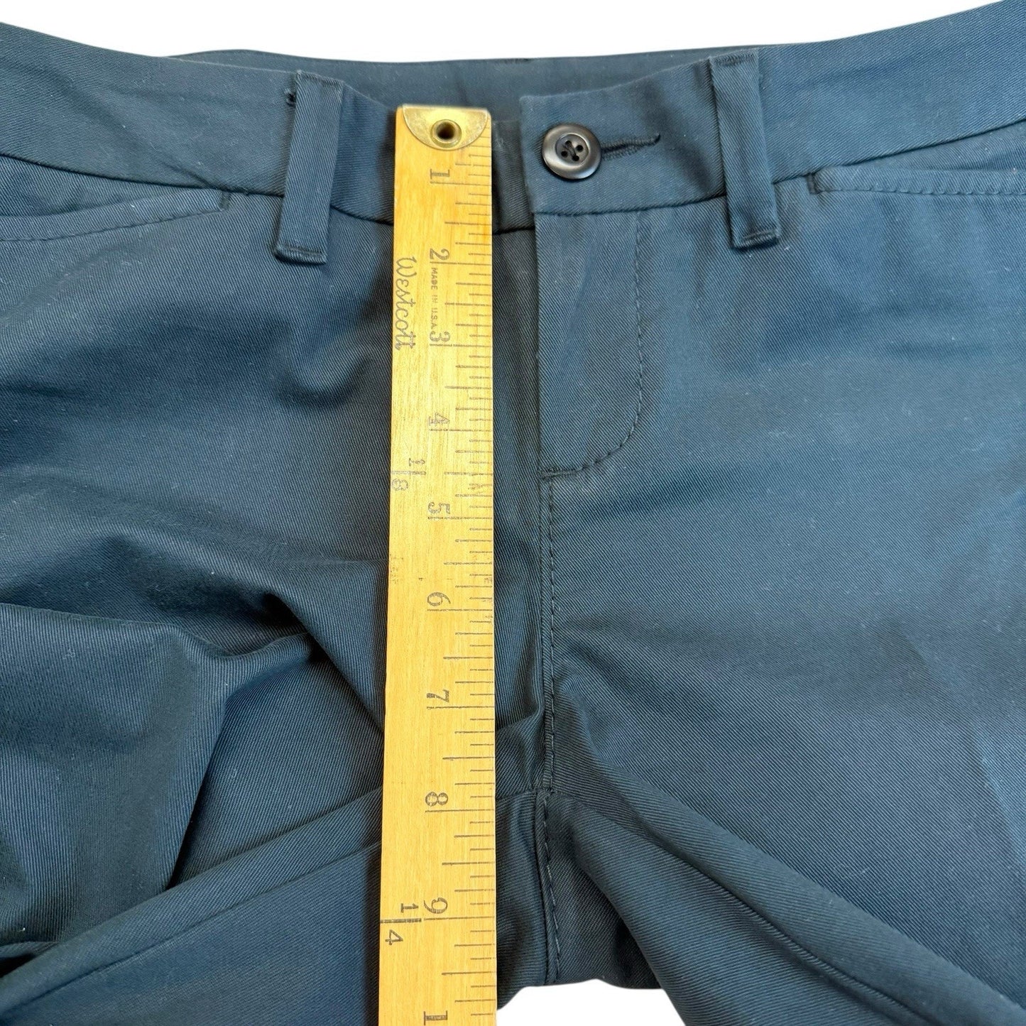 Vintage GAP Y2K Stretch Pants Women’s 2 Teal Straight Leg Cotton