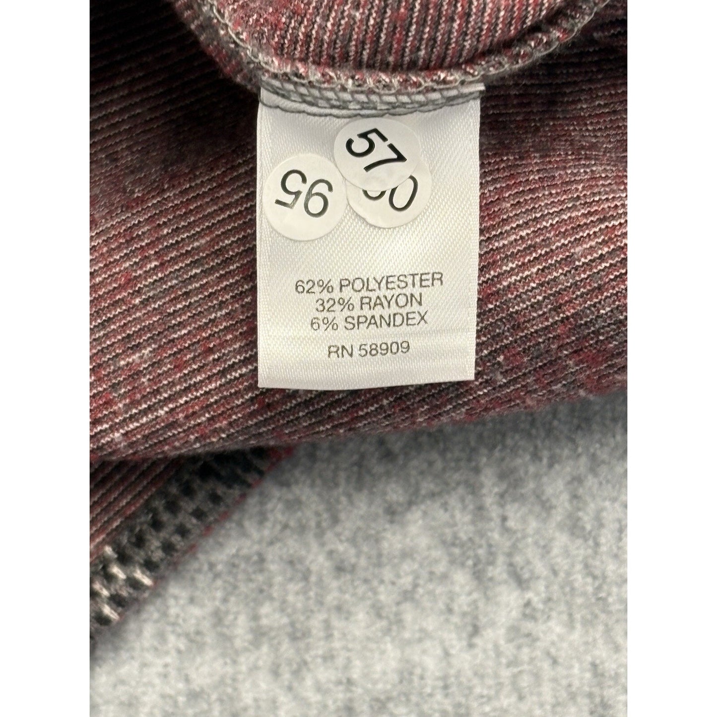 NWT ROWM Big Tall Men's Flannel 3XT Gray, Red, White, Black Button Down Long Slv