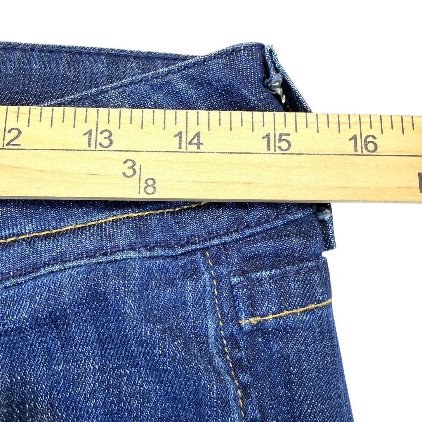 Hudson Flare Jeans Size 28 Dark Wash Made in USA Stretch Women's