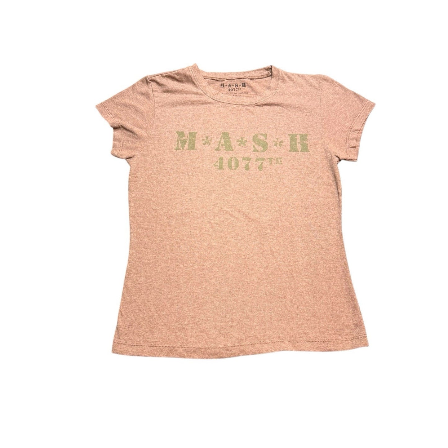 Vintage 1981 M.A.S.H 4077th TV Show Brown T-Shirt Short Sleeve Women’s Medium