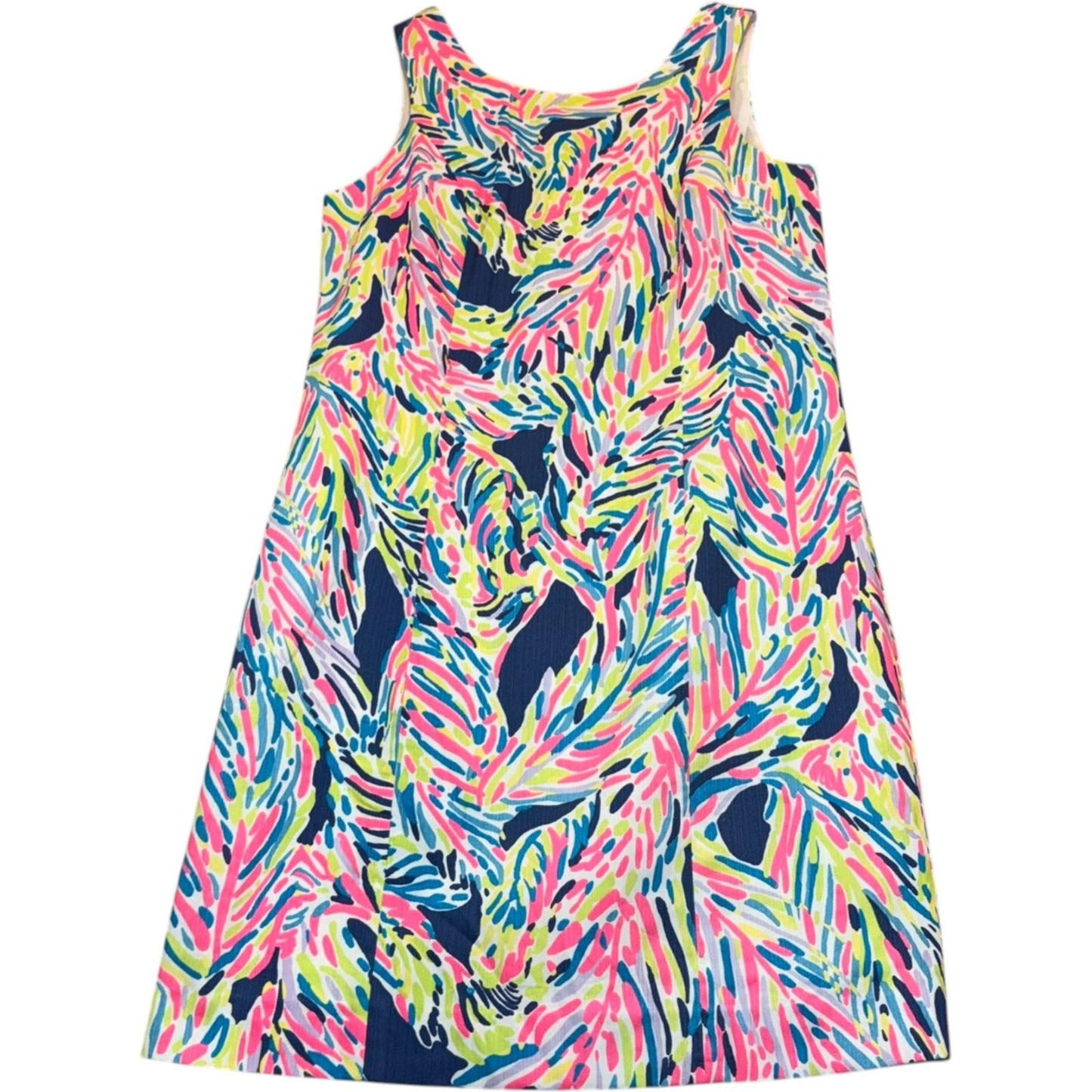 NEW Lilly Pulitzer Women's Size 4 Sleeveless Tropical Sundress Dress 100% Cotton