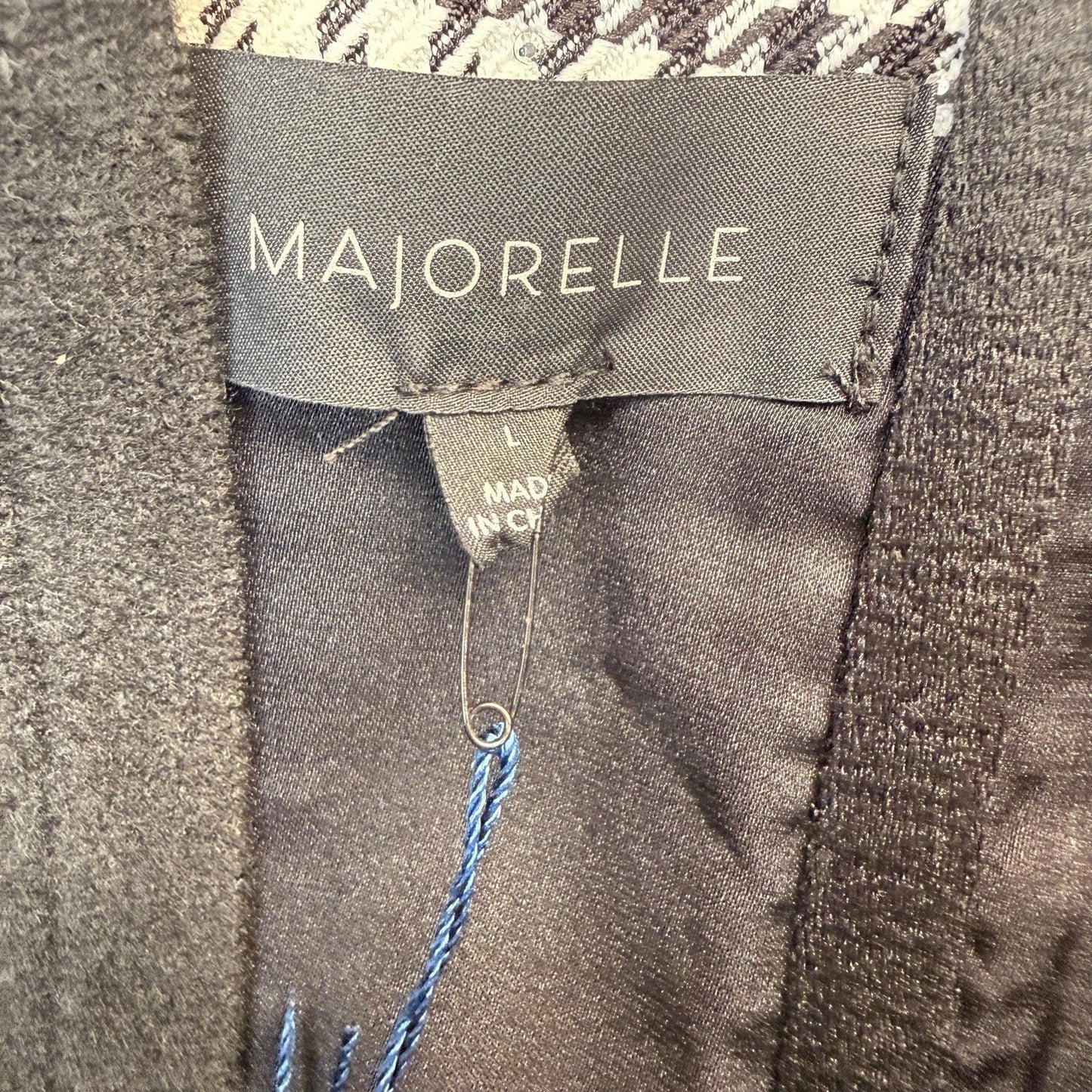 MAJORELLE Houndstooth 2PC Set Top L Skirt M NWT Women's