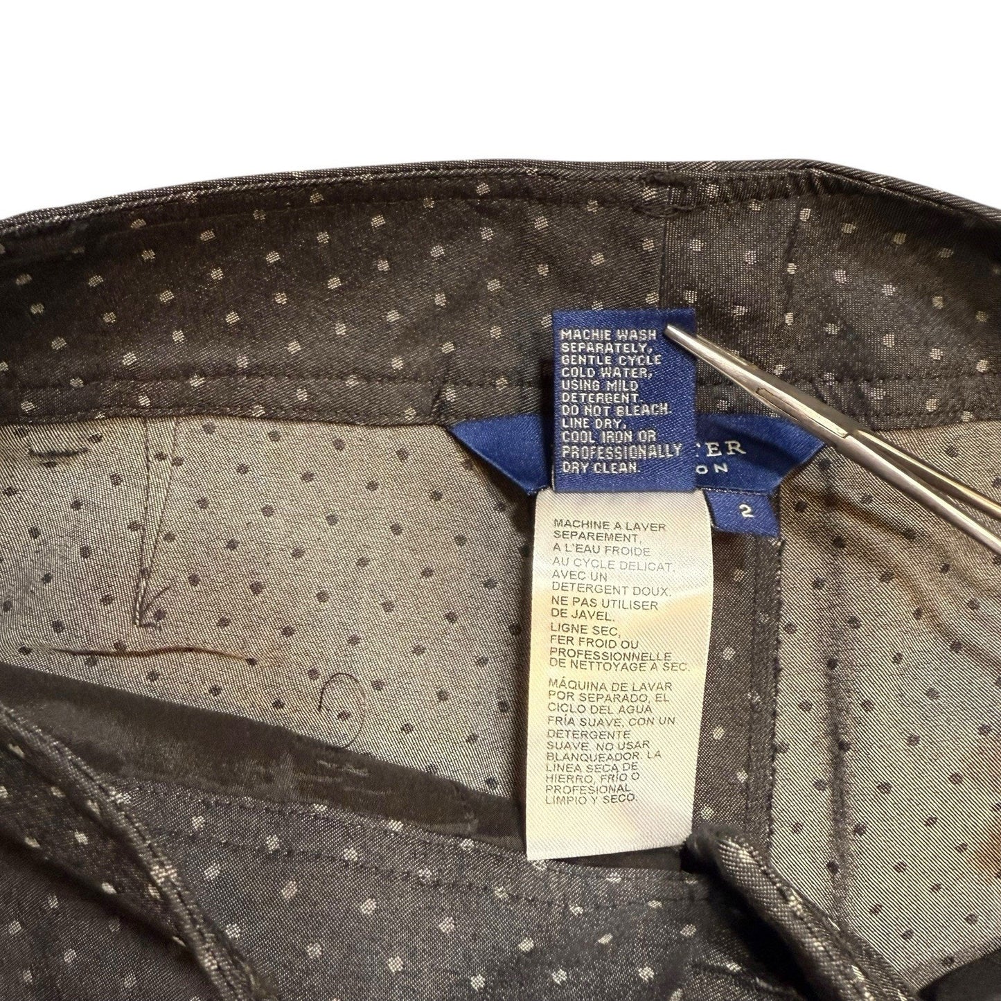 Doncaster Collection Women’s Polka Dot Shorts Size 2