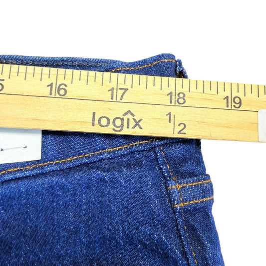 Abercrombie & Fitch Vintage Flare Jeans Women's 33x16R Blue High Rise NWT