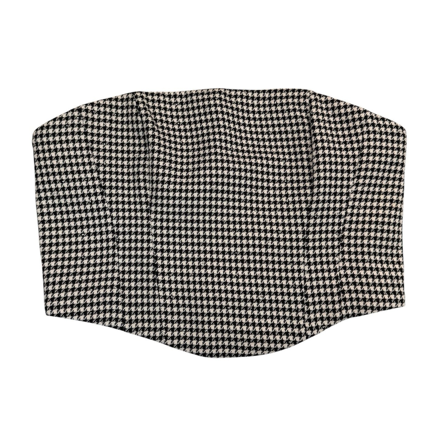MAJORELLE Houndstooth 2PC Set Top L Skirt M NWT Women's