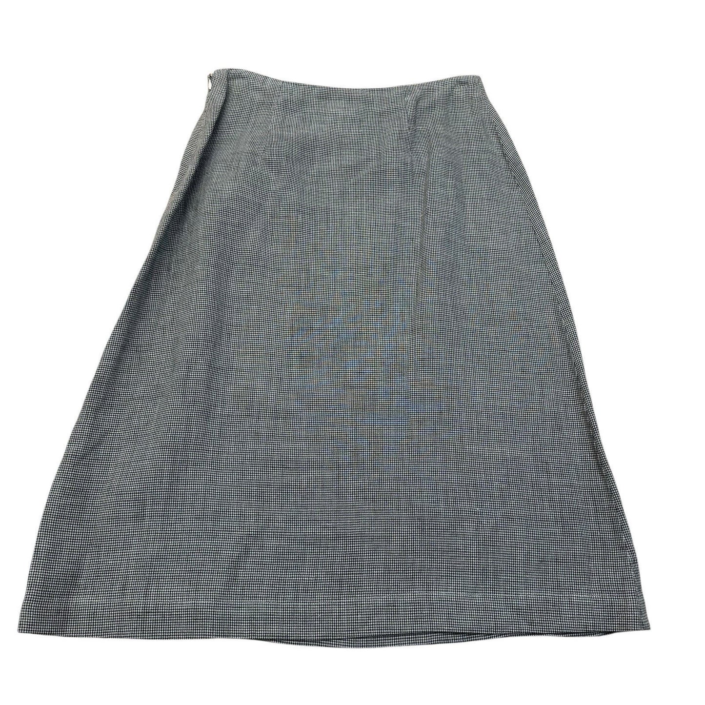 Women's Vintage Eileen Fisher Linen Rayon Shirt Skirt Set Gray Made Canada S