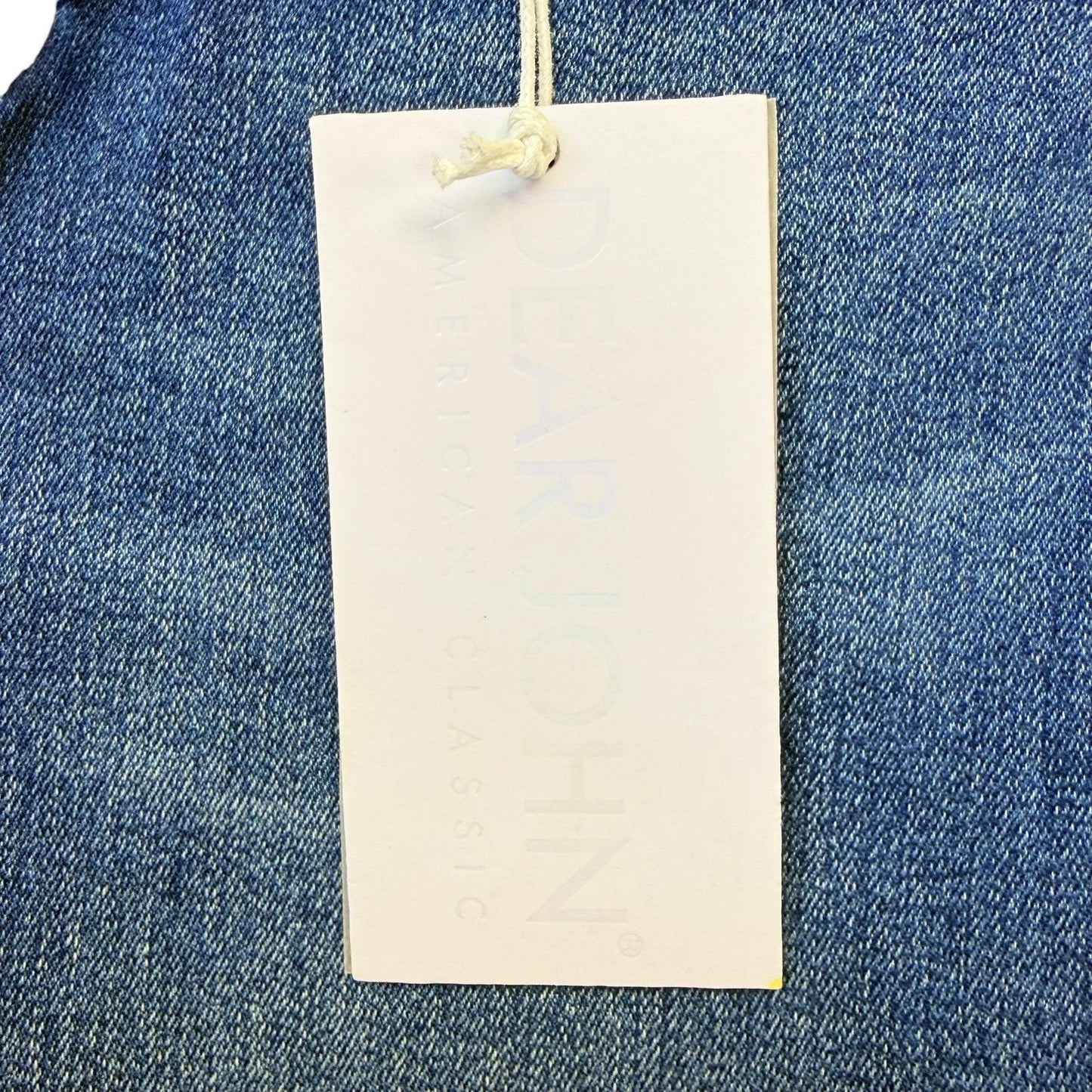 Dear John Brisbane Flare Jeans Size 28 Distressed Raw Hem NWT