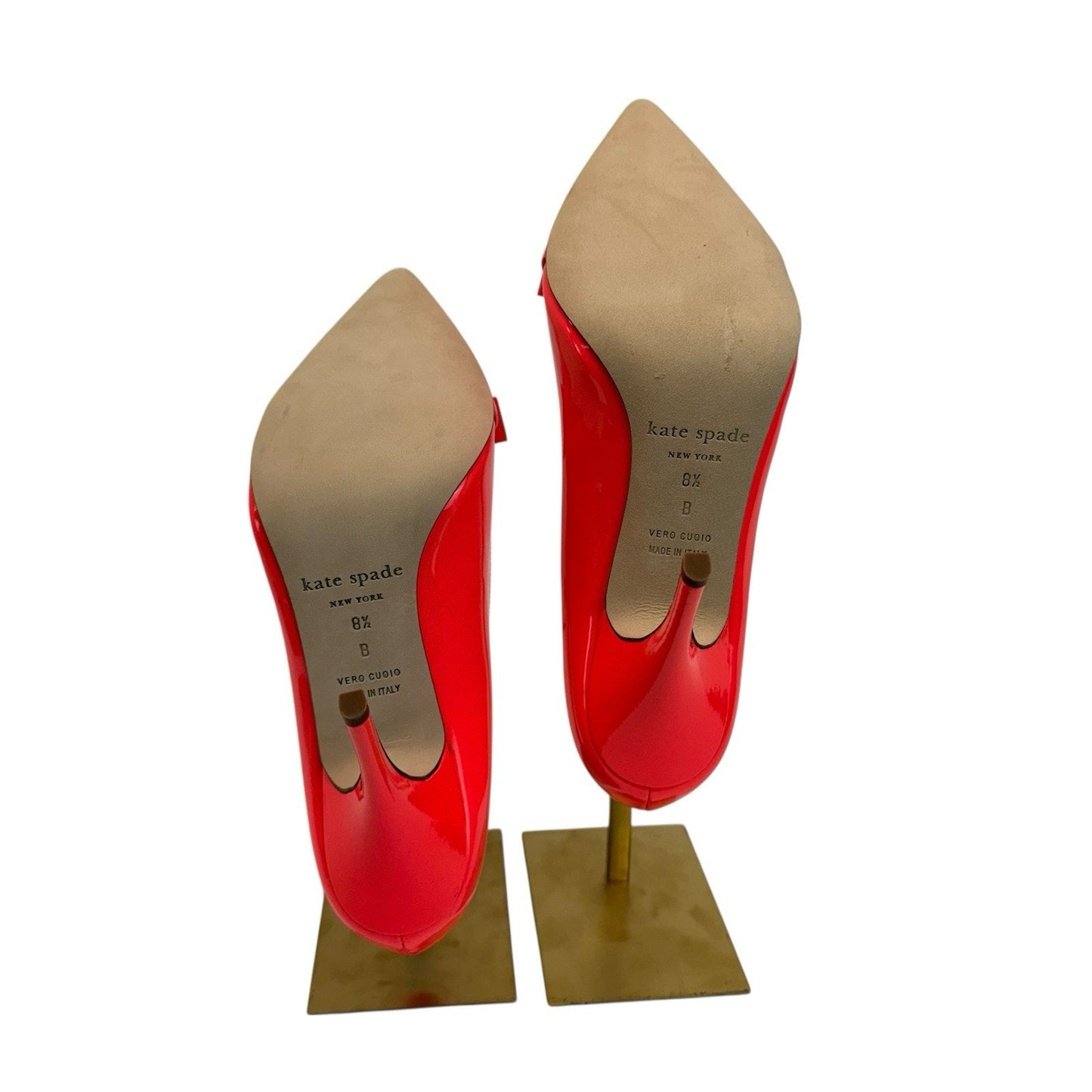 Women's Kate Spade Lilia Geranium Patent Bow Pumps/Heels/Shoes 8.5 M NIB S1041544