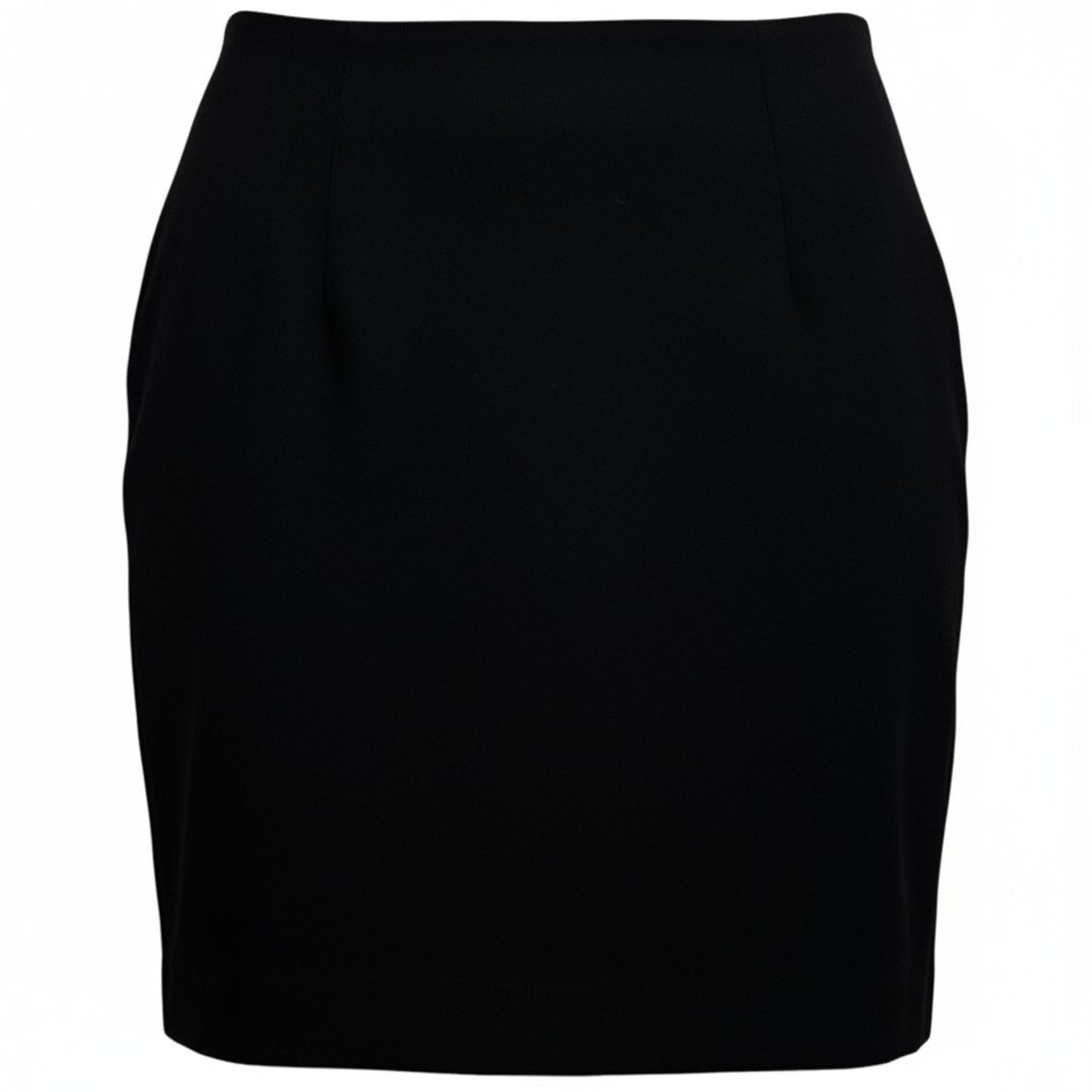 Talbots Petites Black Skirt Size 2P NWT Stretch Cotton Classic Women's