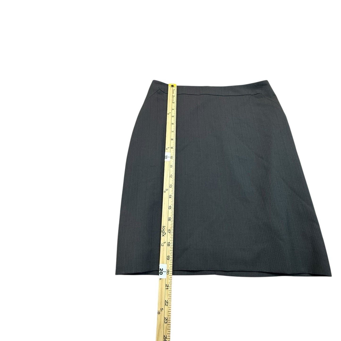 Vintage Anne Klein II Skirt Suit Women's 2 Tailored Blazer Pencil Skirt Gray 90s