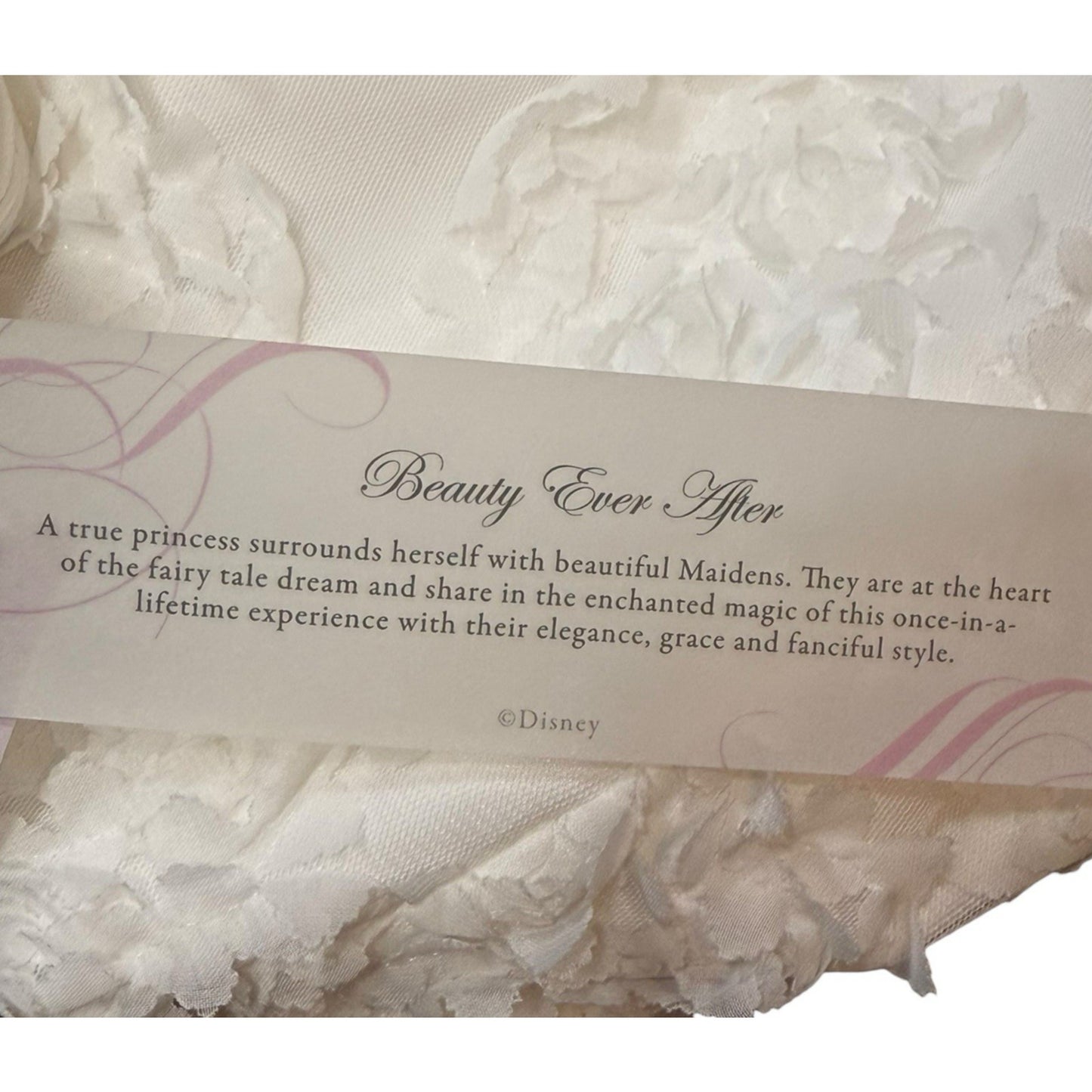 Alfred Angelo Disney Wedding Dress 10 Black White High Low Lace Corset NWT Women's