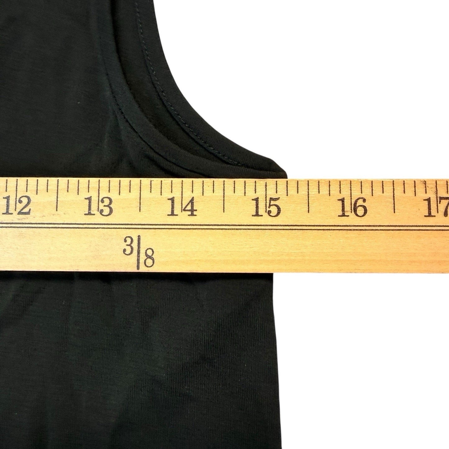 Eileen Fisher Black Organic Linen Sleeveless Swing Tunic Dress XS Women's