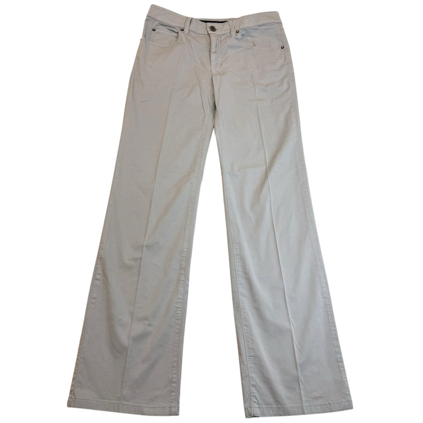Armani Collezioni Pants Women’s Size 26 Gray Straight Leg Designer Italy