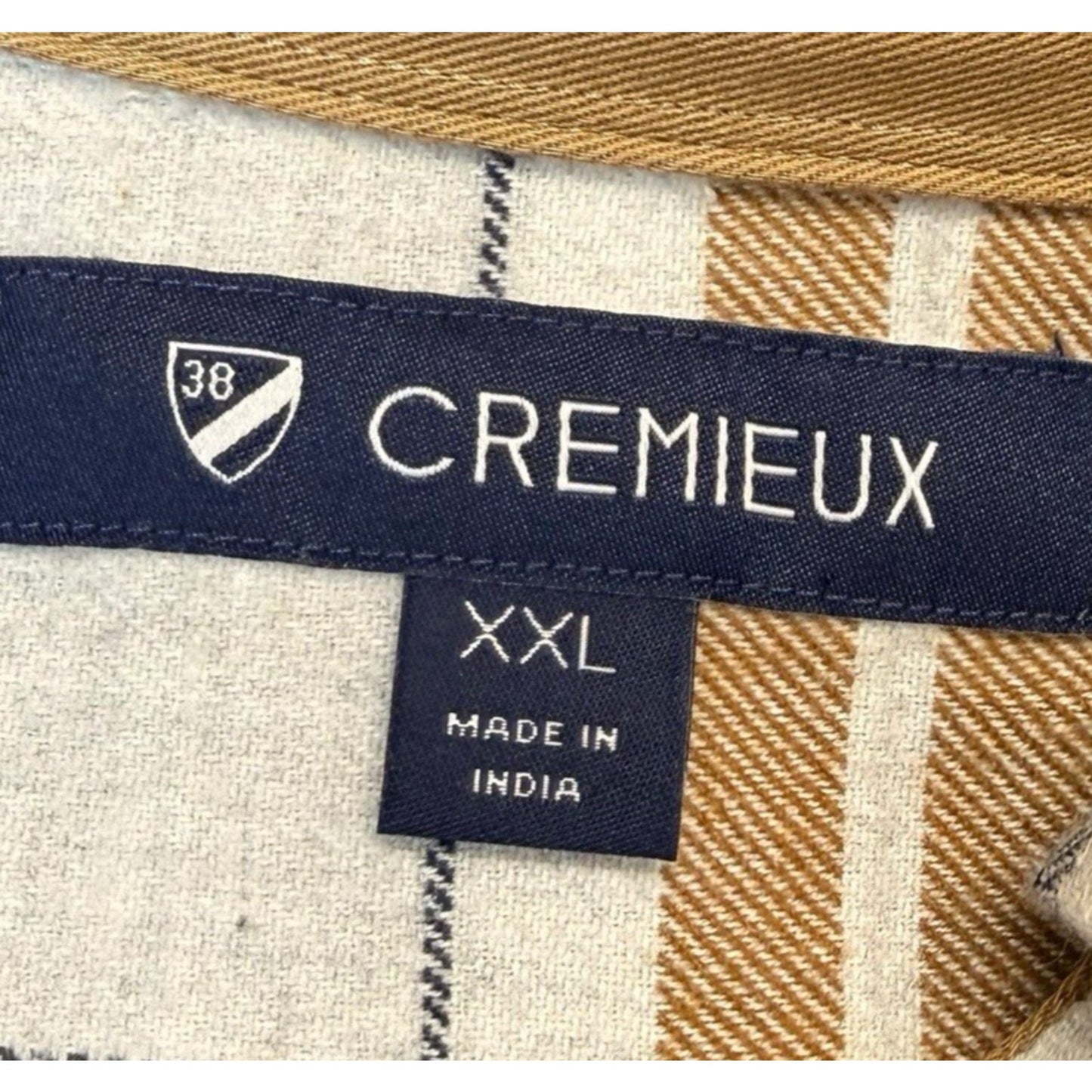 Cremieux Men’s Flannel Plaid Button-Down Shirt XXL NWT Long Sleeve