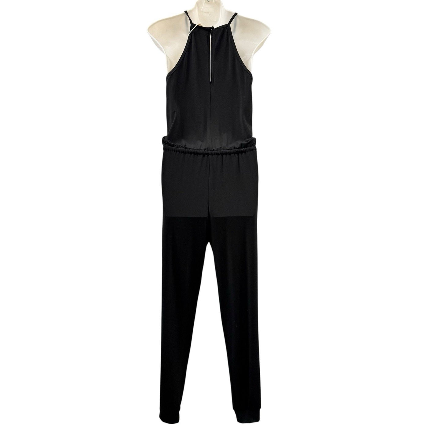 Lanston Black Wide Leg Jumpsuit Women’s Small NWT $165 Retail USA Romper