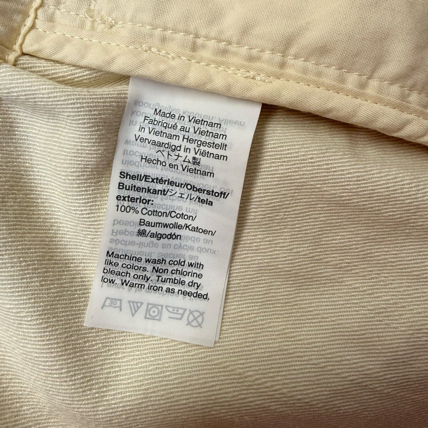 J.Crew Mercantile Utility Jacket Small Beige Zip Front MSRP $118 NWT Women's