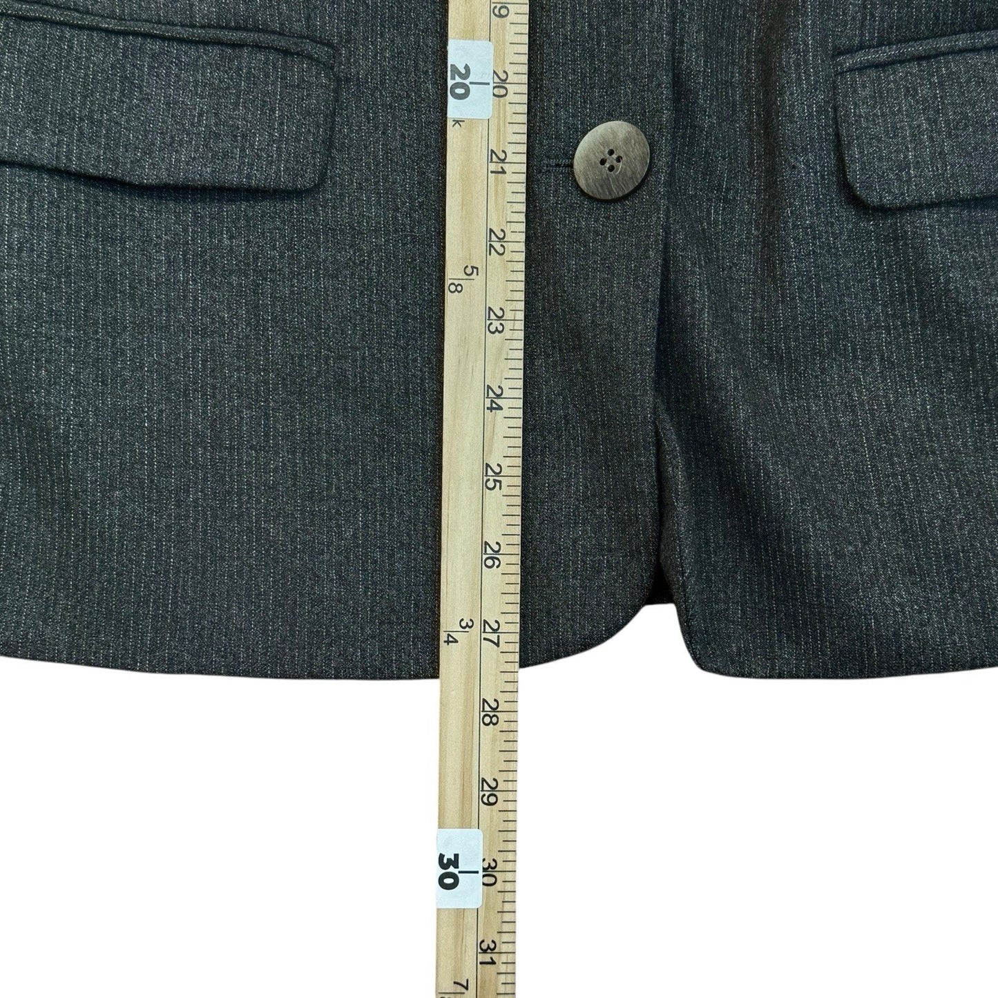 Vintage Garfield & Marks Gray Wool Suit Blazer Pants Set Made USA 16 Women's