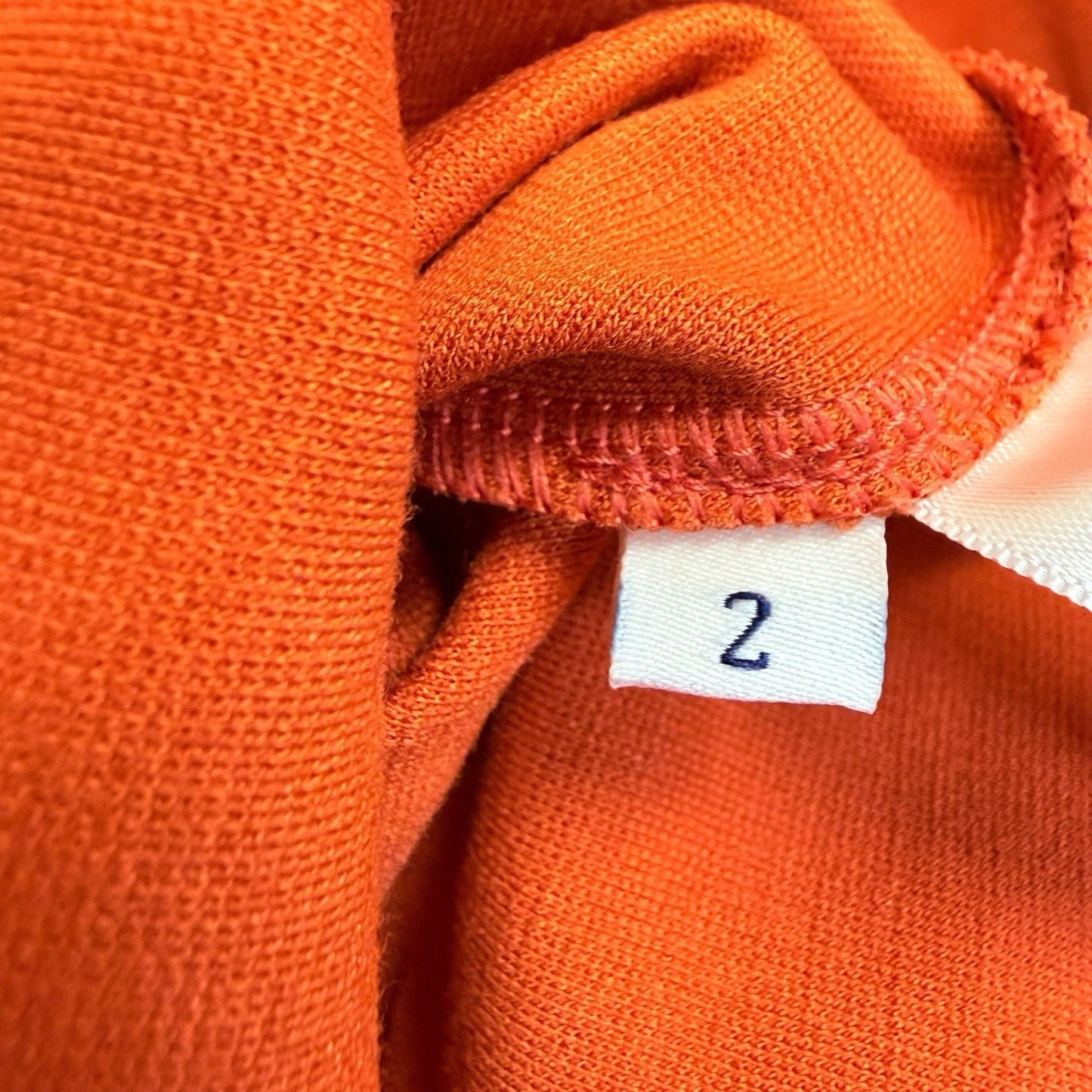 Doncaster Orange Shift Dress Women's Size 2 Sleeveless A-Line Career