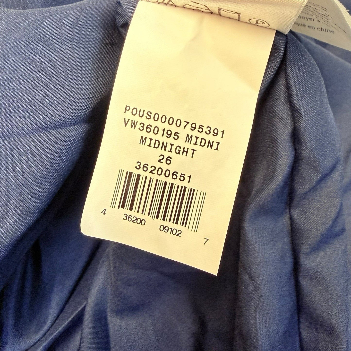 WHITE by Vera Wang Blue Maxi Dress Size 26 NWT David’s Bridal Chiffon Bridesmaid Women's