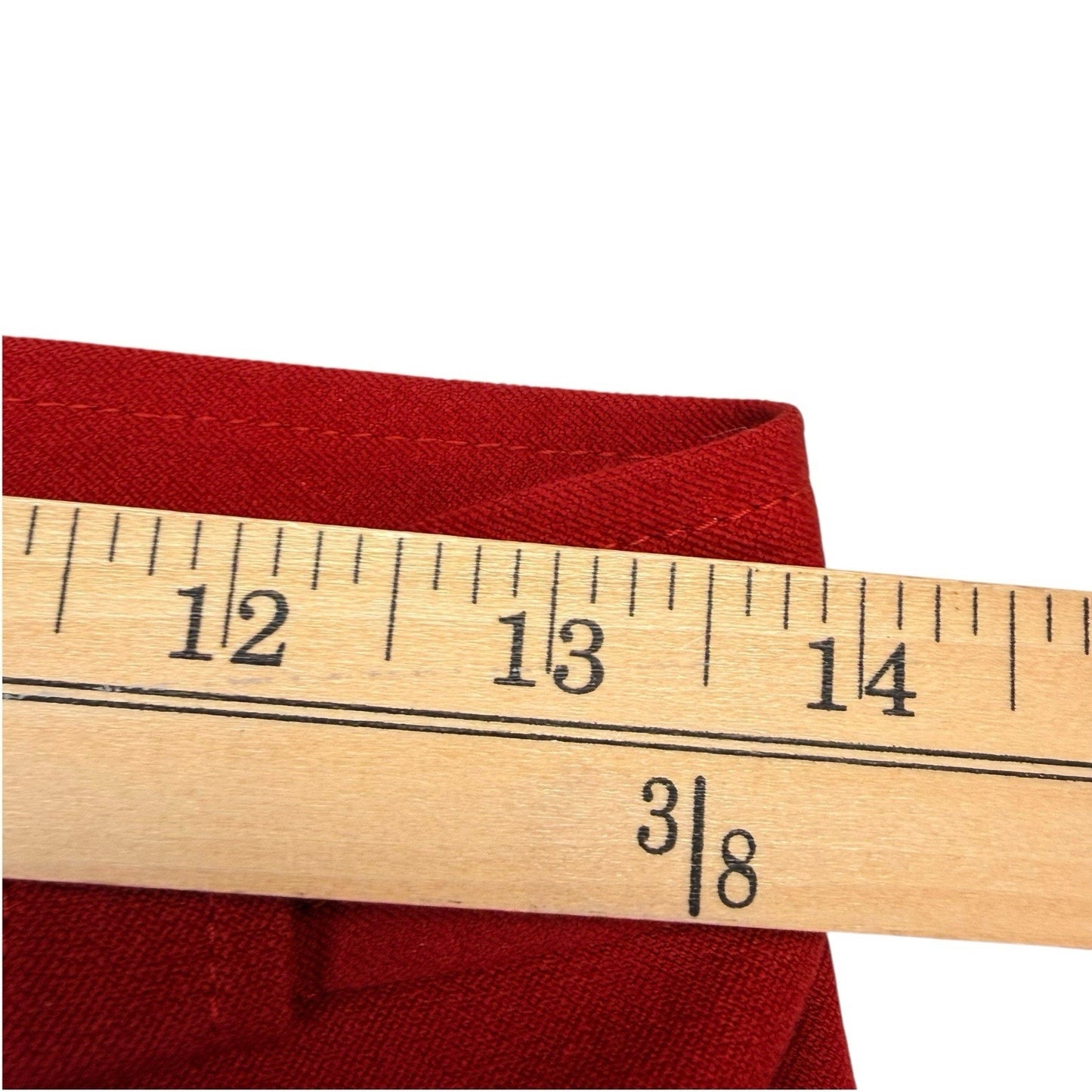 Doncaster Women’s 2P Petite Red Cotton Spandex Jacket & Pants Suit Set