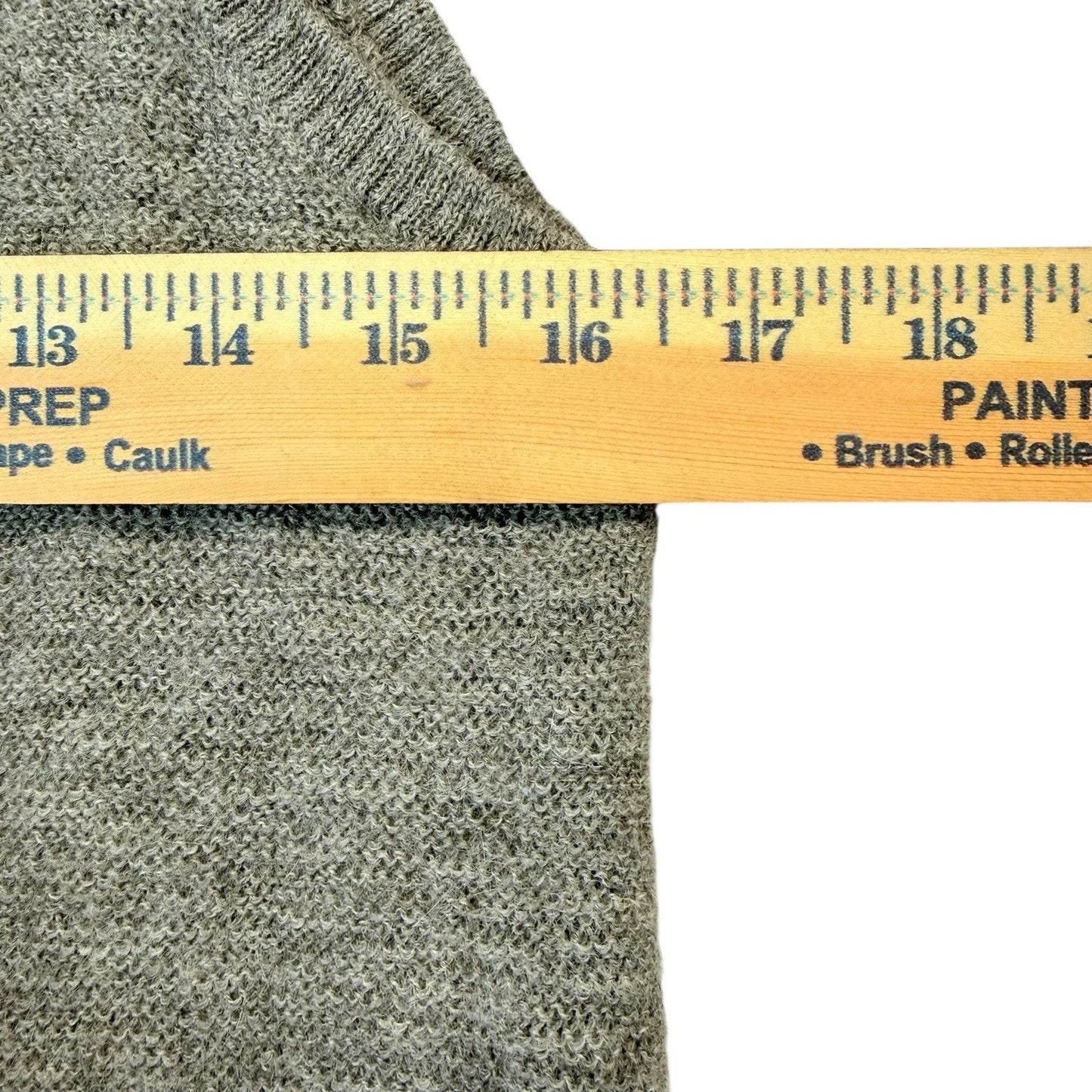 Eileen Fisher 100% Alpaca Gray Sleeveless Sweater Top Women's Size S Knit