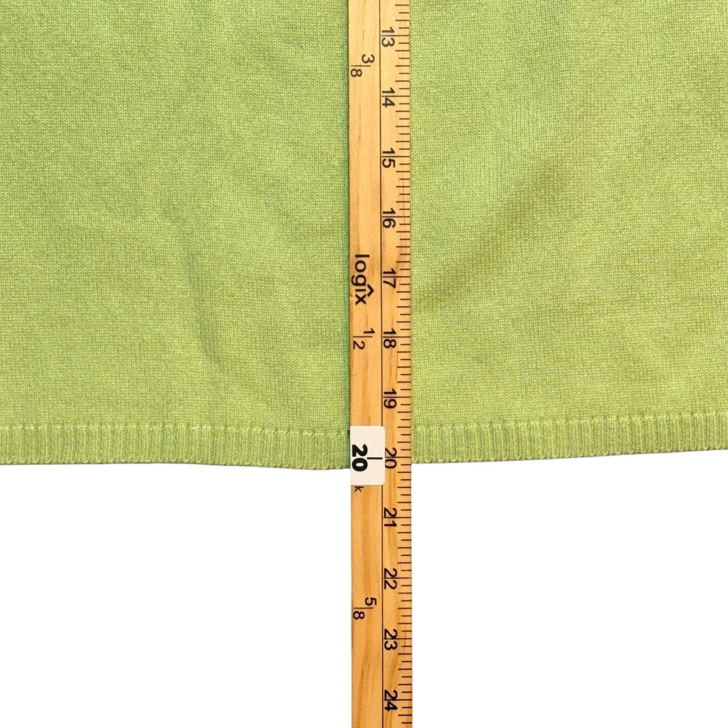 French Rags Women’s Cardigan & Tank Set Size M Green Knit Lightweight Cashmere