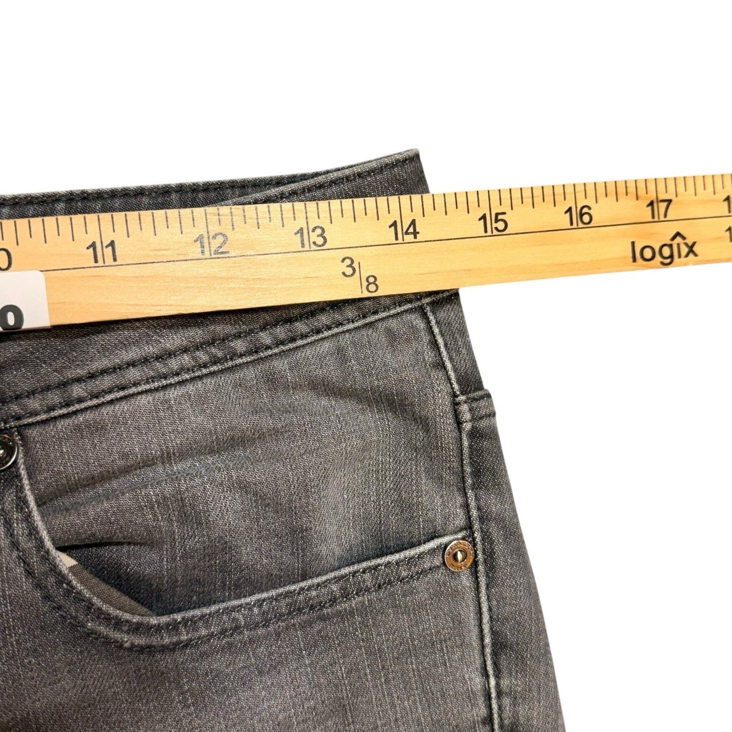 Burberry Brit Women’s Skinny Jeans Gray Denim Pants Size 27 Made in Turkey