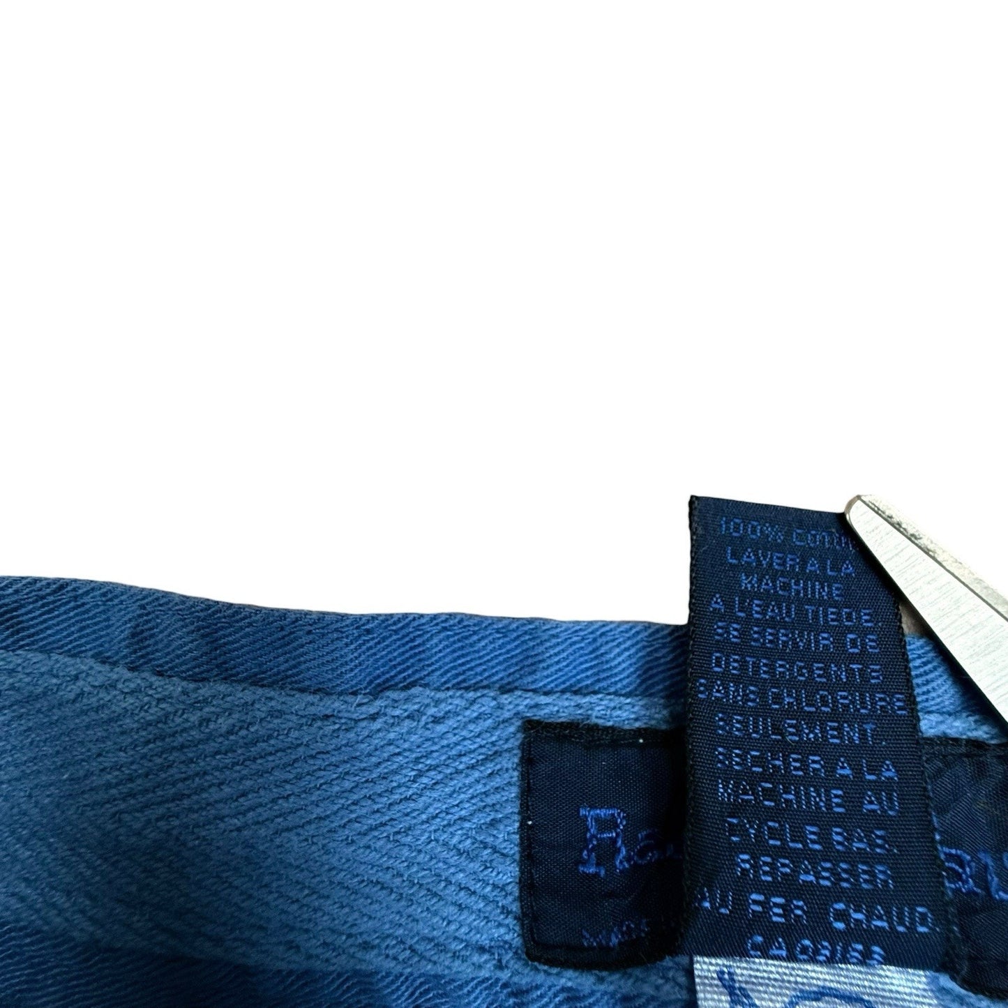 Vintage Y2K Ralph Lauren USA Shorts Women’s 6 Blue High Rise Cotton