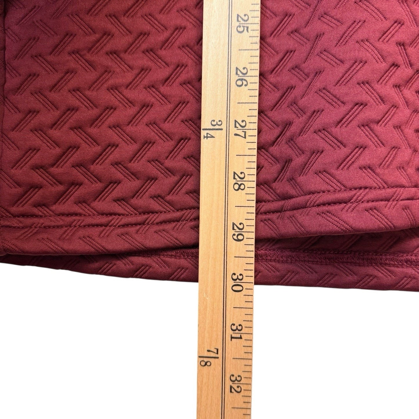 Quieti Men’s Textured Pullover NWT Wine Stretch 1/4 Snap $145 Size XL & 2XL Jackets