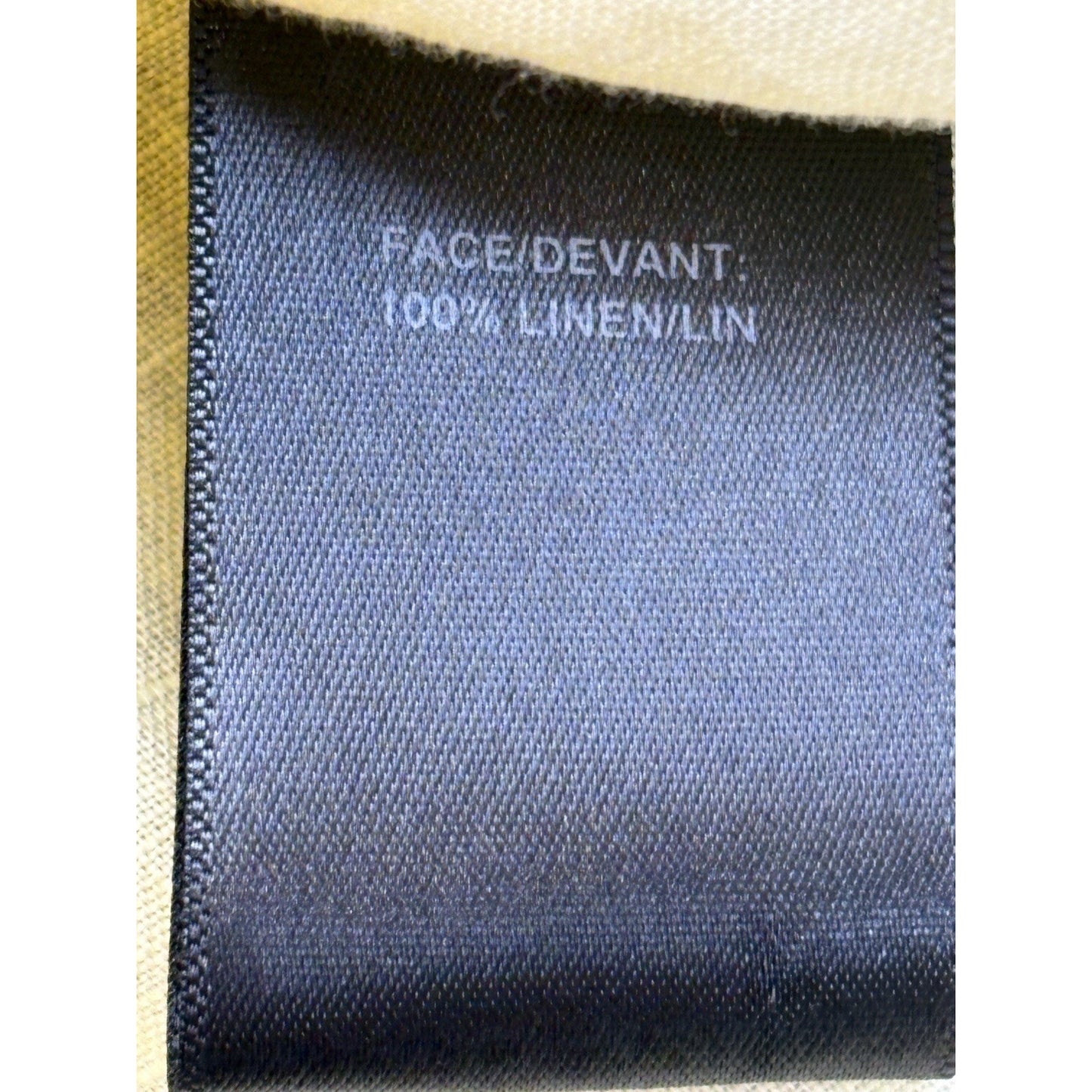 Lafayette 148 Women's Small Blouse Yellow New York Linen