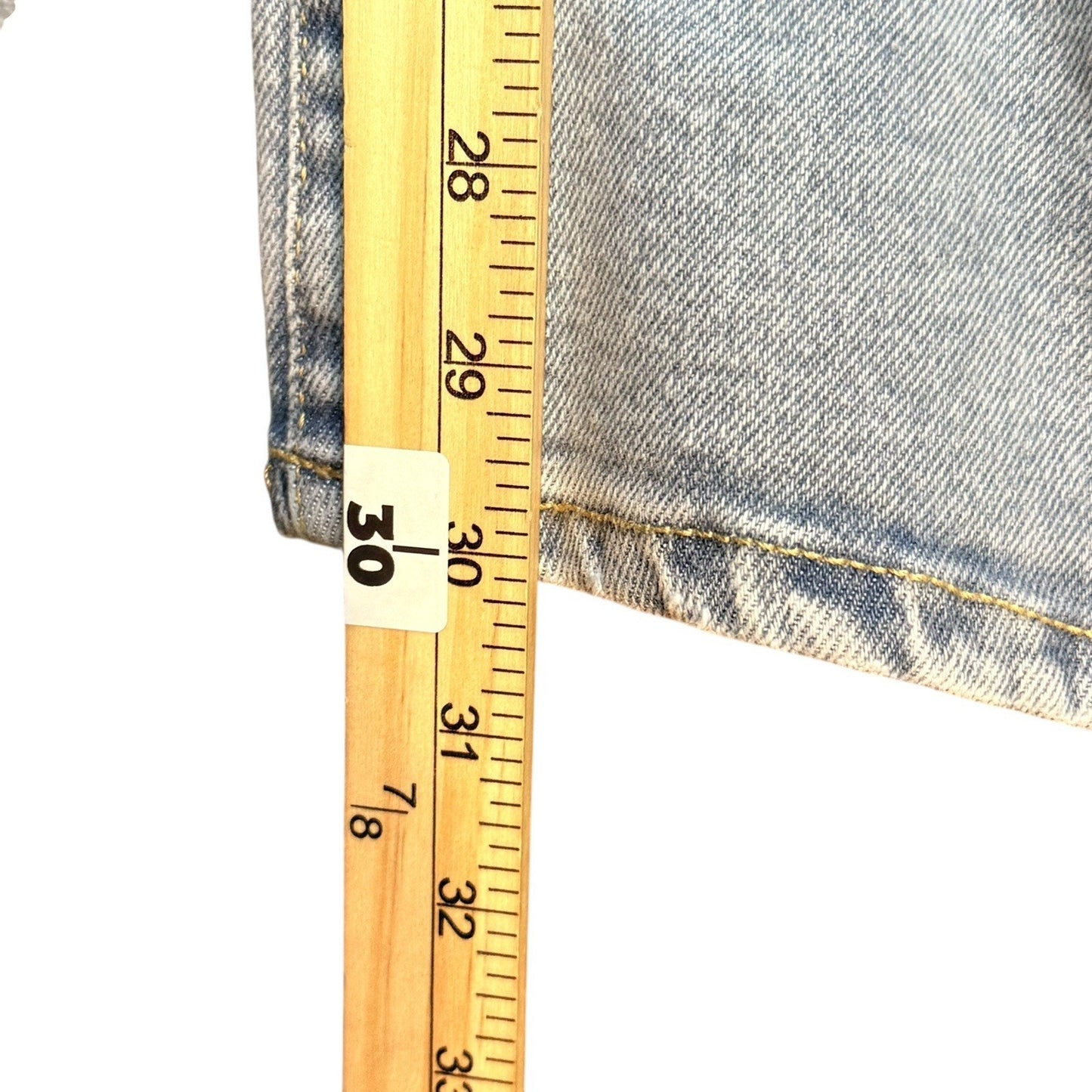7 For All Mankind Jeans Women’s Size 28 Light Wash Bootcut Stretch Denim Pants