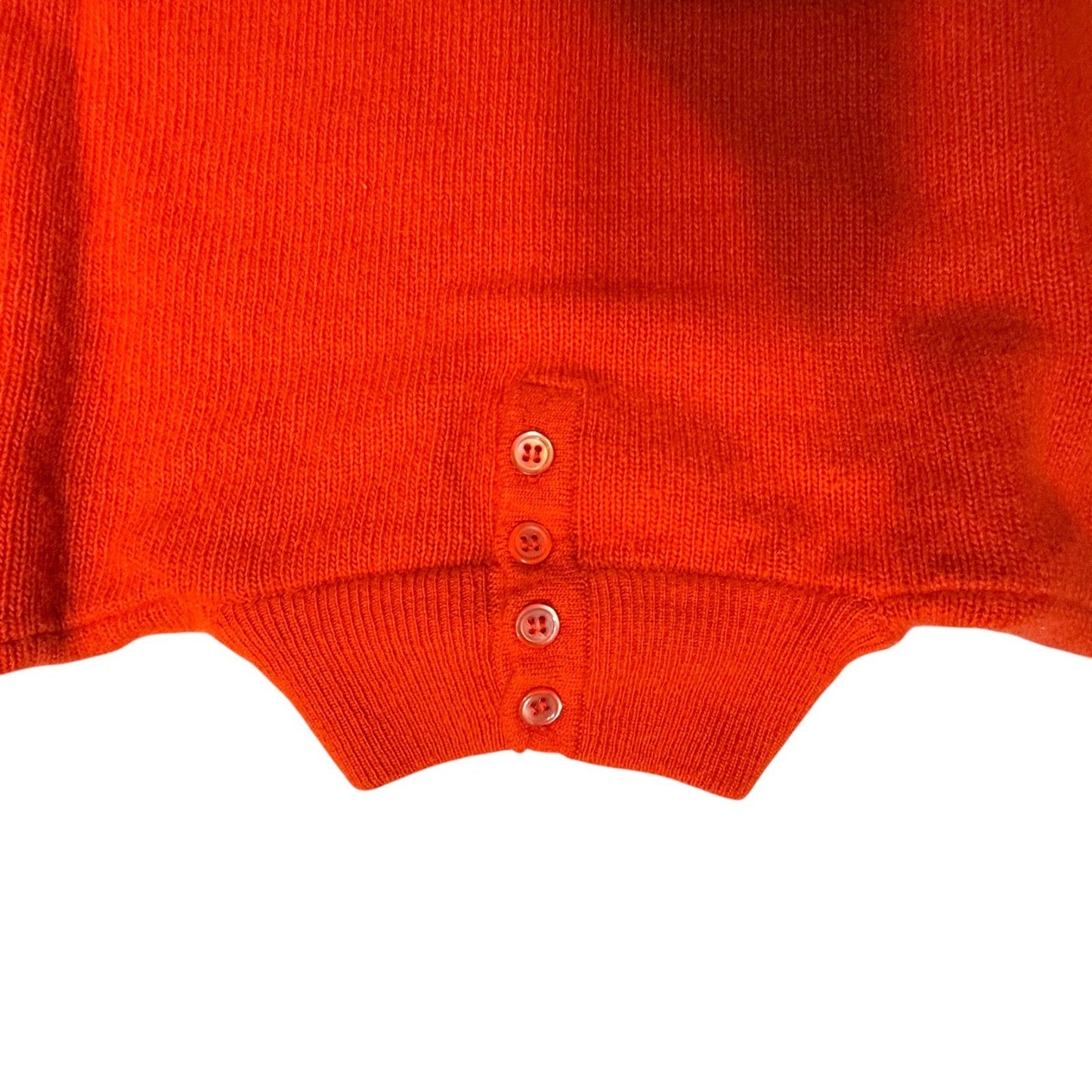 Vintage Neiman Marcus 100% Cashmere Red Mock Neck Sweater Women’s M