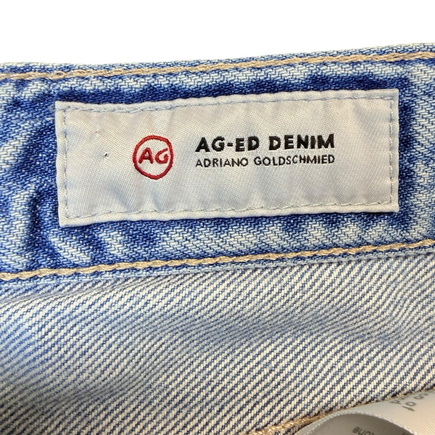AG Ex Boyfriend Slim Jeans 24R Distressed South Gate Made in USA Women's