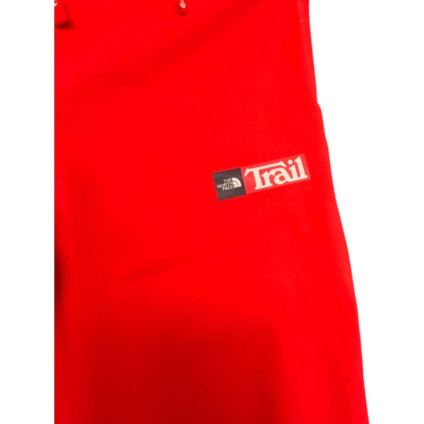 NEW The North Face Women's Size Large Red Fitted Athletic Trail Pants UPF 40+