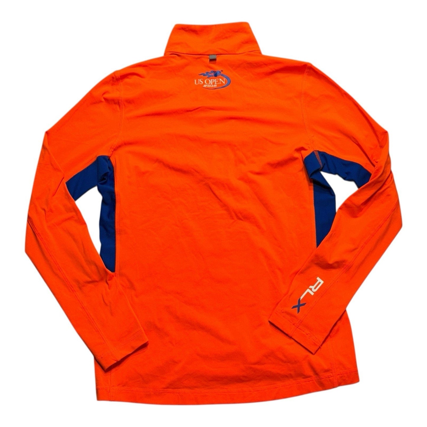 Ralph Lauren RLX Team USA 2015 Sailing Orange Quarter Zip Pullover Small Men's