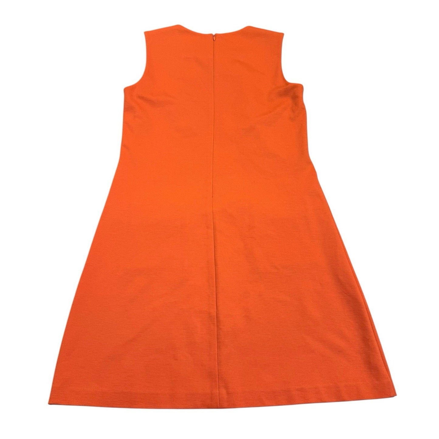 Doncaster Orange Shift Dress Women's Size 2 Sleeveless A-Line Career