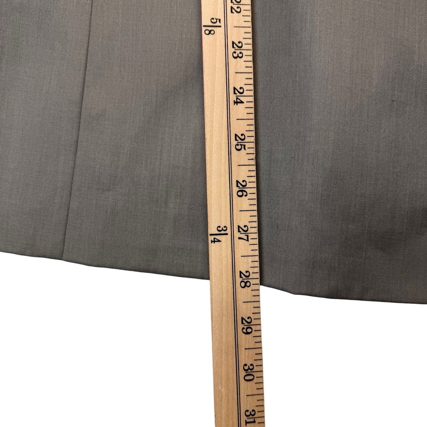 Travis Ayers Women’s Size 18 Wool Blend Skirt Suit Taupe Blazer Set NWT