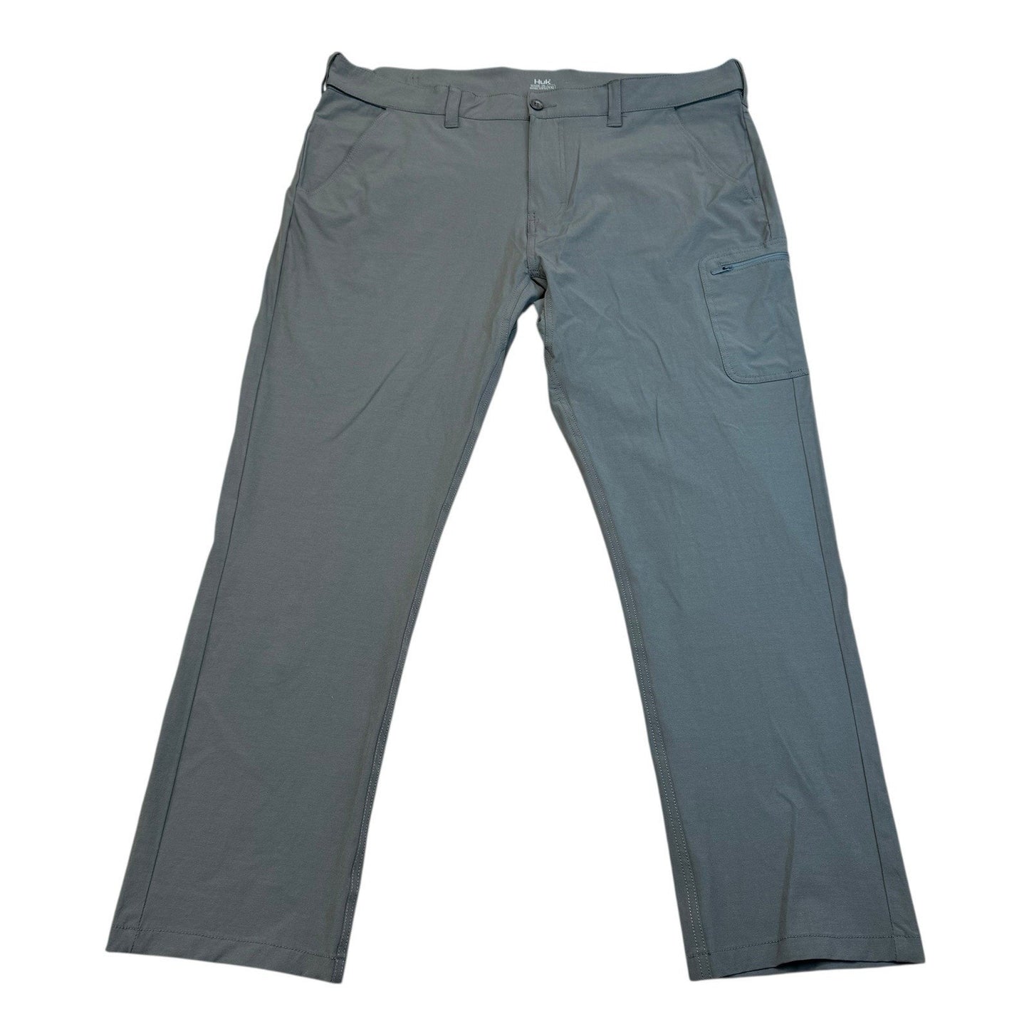 Huk Men's Performance Pants Gray Size XXL Fishing Outdoor Quick Dry Stretch NWT