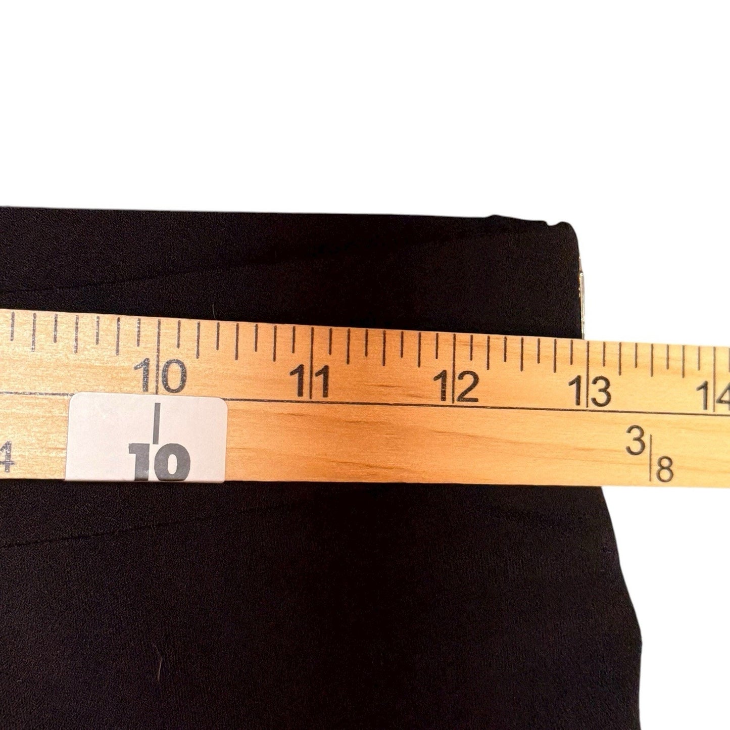 The Andamane Women’s Black Flared Pants Size 4/26 High Waist Stretch Trousers