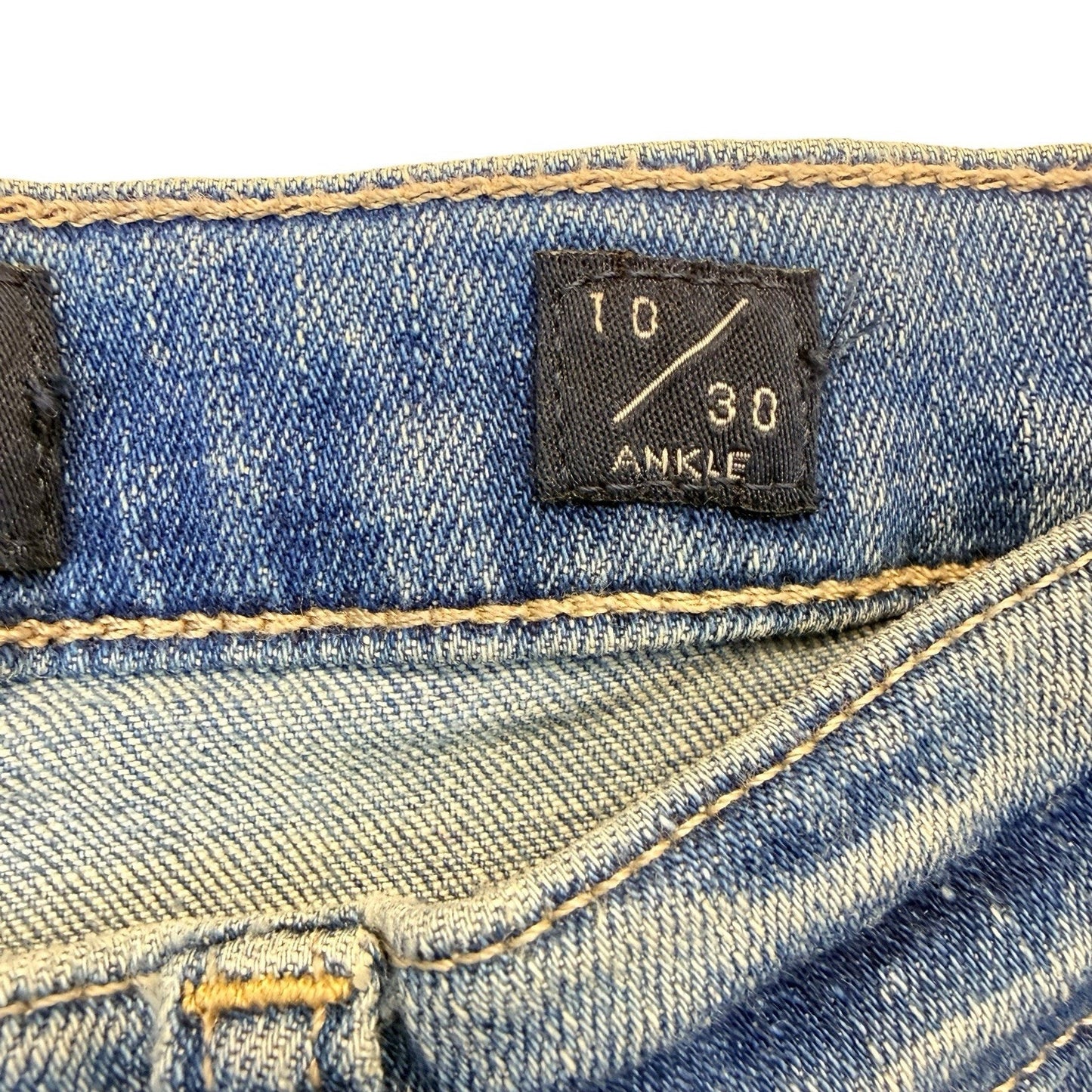 Lucky Brand Bridgette High Rise Skinny Jeans 10/30 Raw Hem NWT Women's