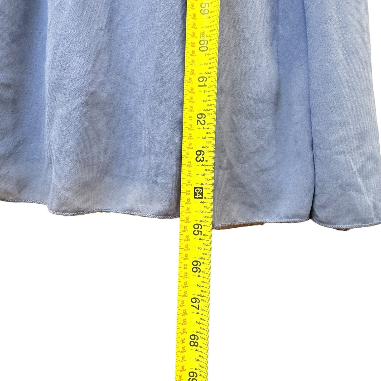 Baltic Born Blue Maxi Dress XXL Long Sleeve Wrap Style Women's
